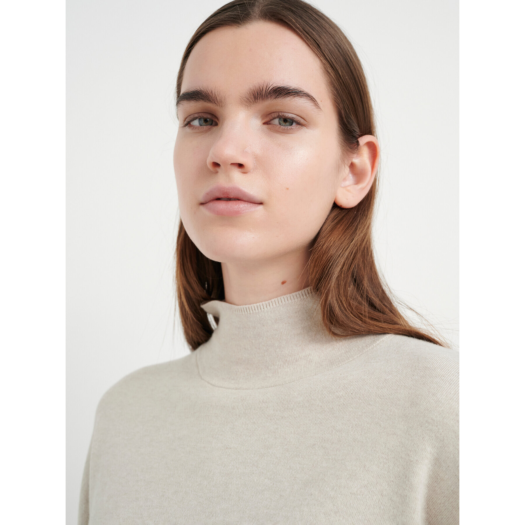 InWear Поло Tenley 30106490 Бежов Oversize - Pepit.bg