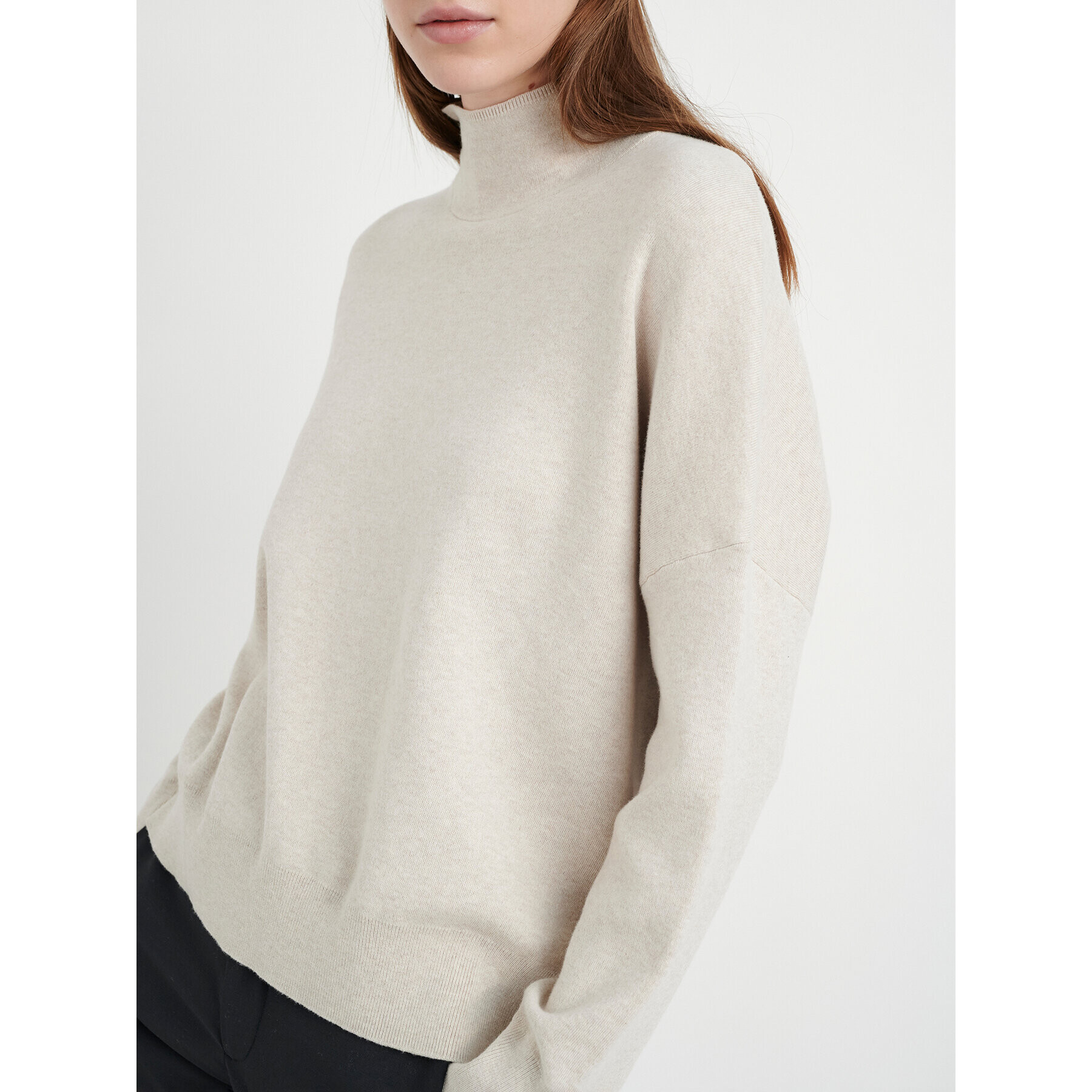InWear Поло Tenley 30106490 Бежов Oversize - Pepit.bg