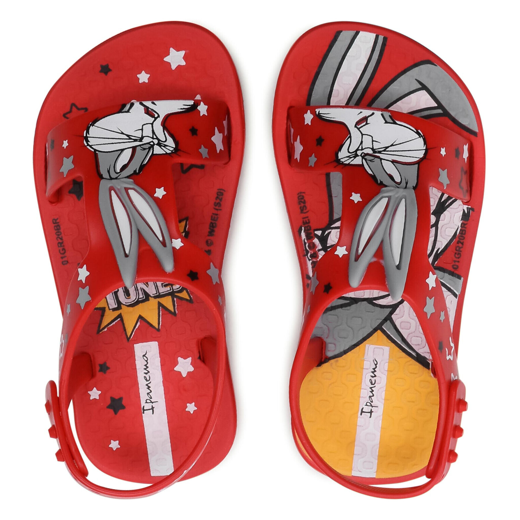Ipanema Сандали Looney Tunes Baby 26372 Червен - Pepit.bg