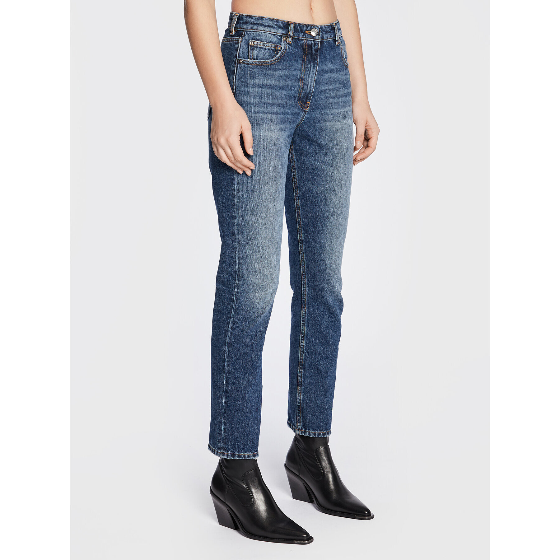 IRO Дънки Shama AR602 Тъмносин Slim Fit - Pepit.bg