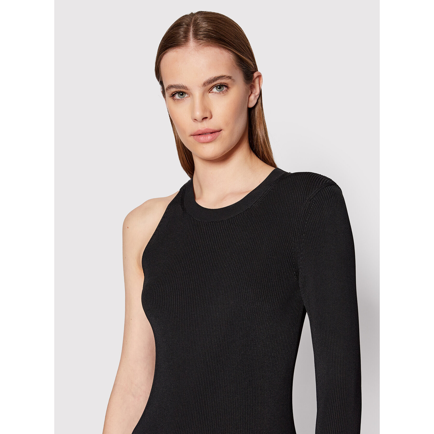 IRO Коктейлна рокля Aurora AQ648 Черен Slim Fit - Pepit.bg