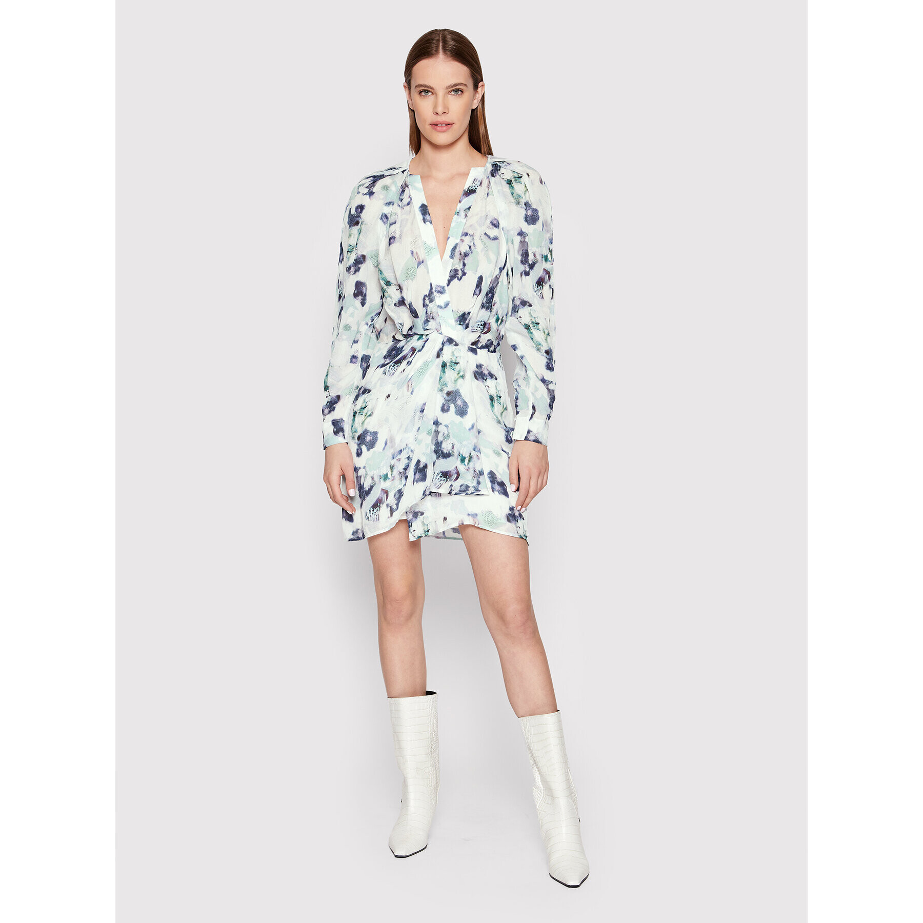 IRO Лятна рокля Odine AQ543 Цветен Regular Fit - Pepit.bg