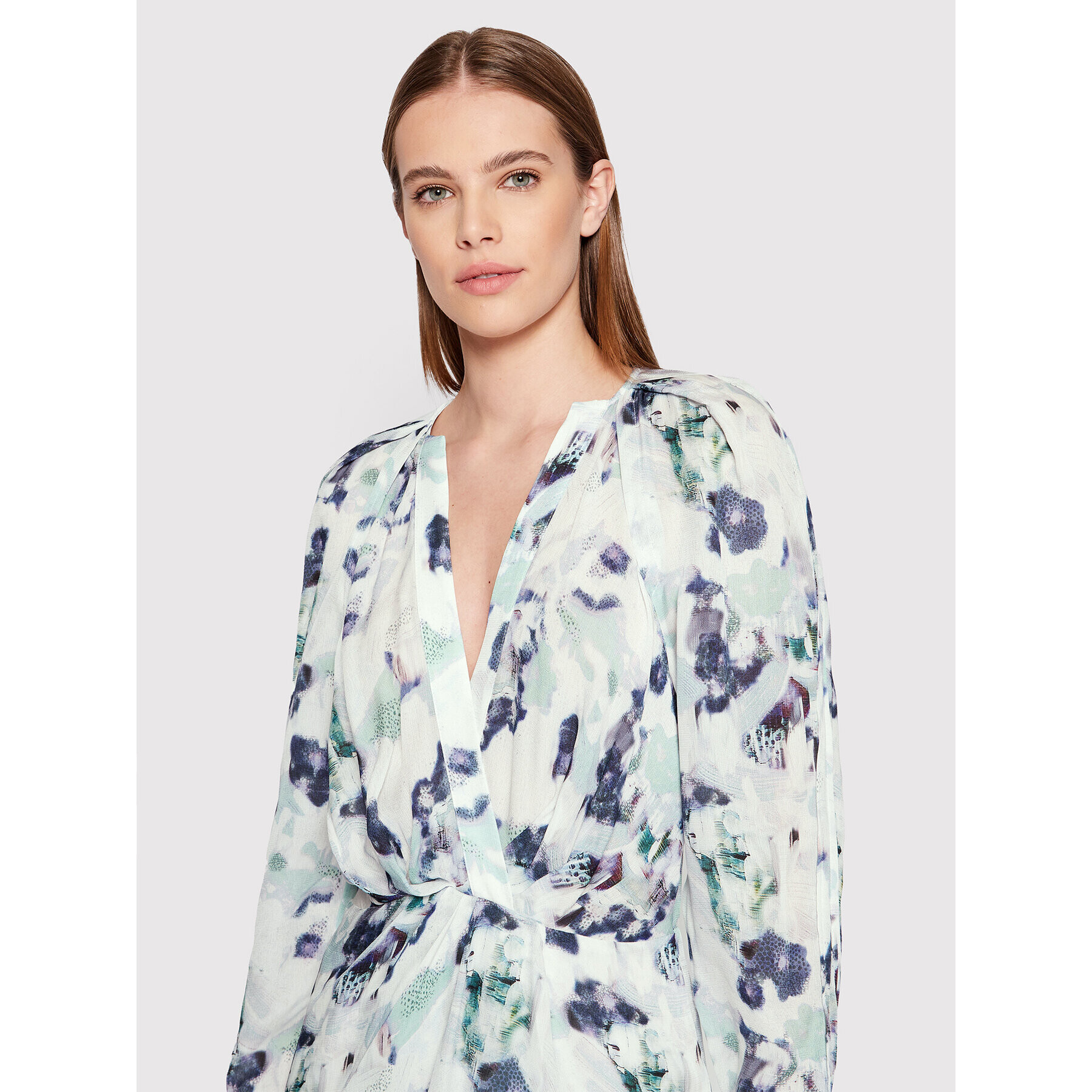 IRO Лятна рокля Odine AQ543 Цветен Regular Fit - Pepit.bg