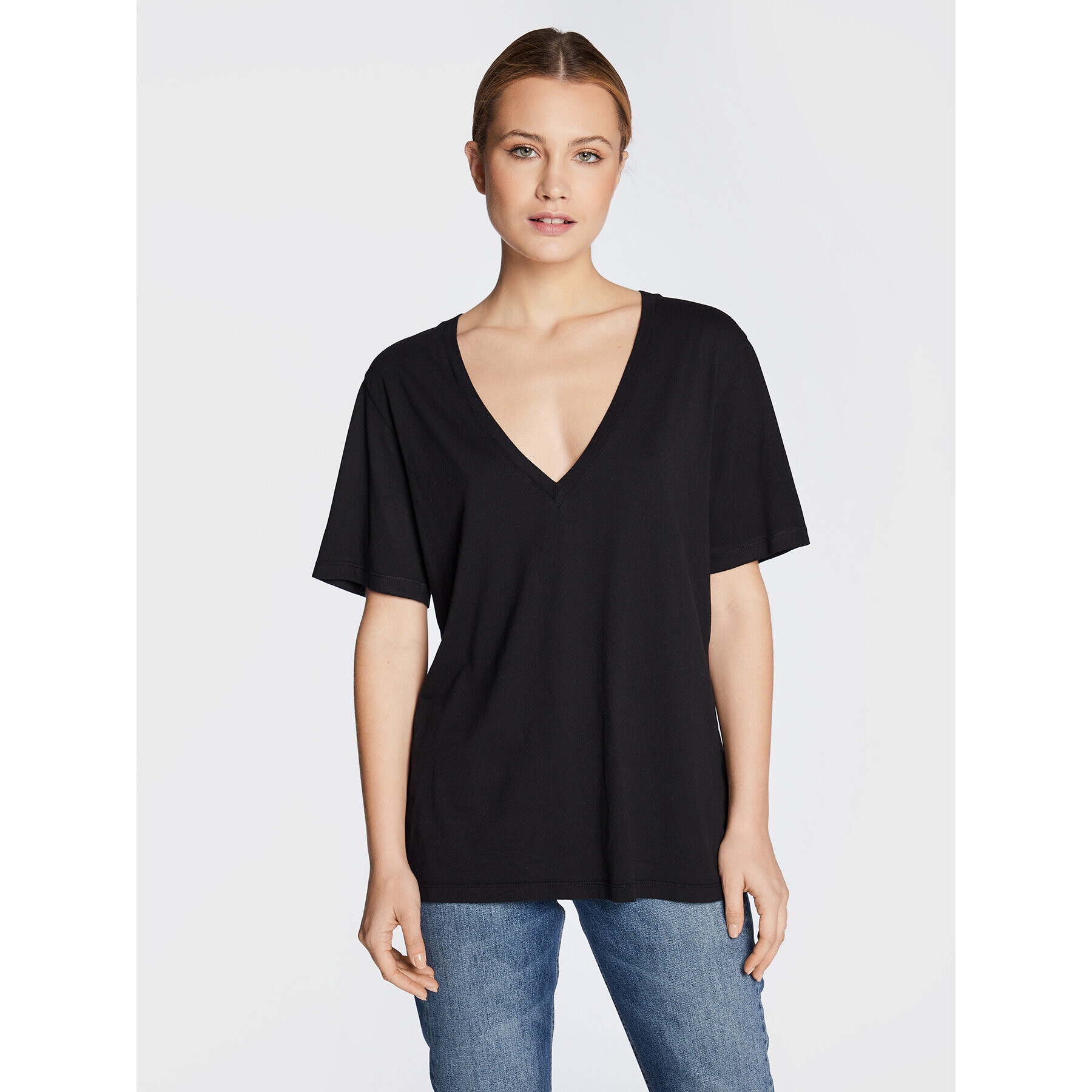 IRO Тишърт Felicie AR287 Черен Regular Fit - Pepit.bg