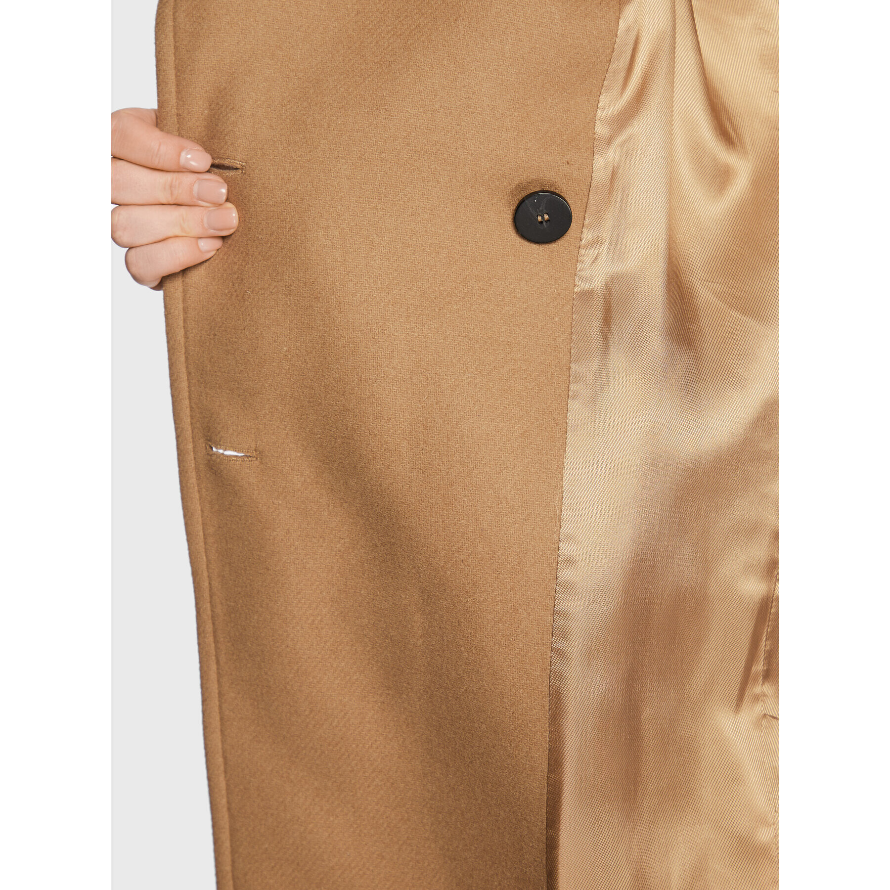 IRO Вълнено палто Kealia AR037 Кафяв Regular Fit - Pepit.bg