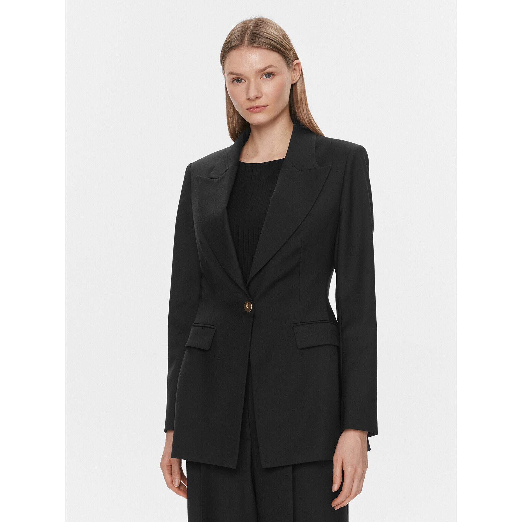 IVY OAK Сако IO119086 Тъмносин Regular Fit - Pepit.bg