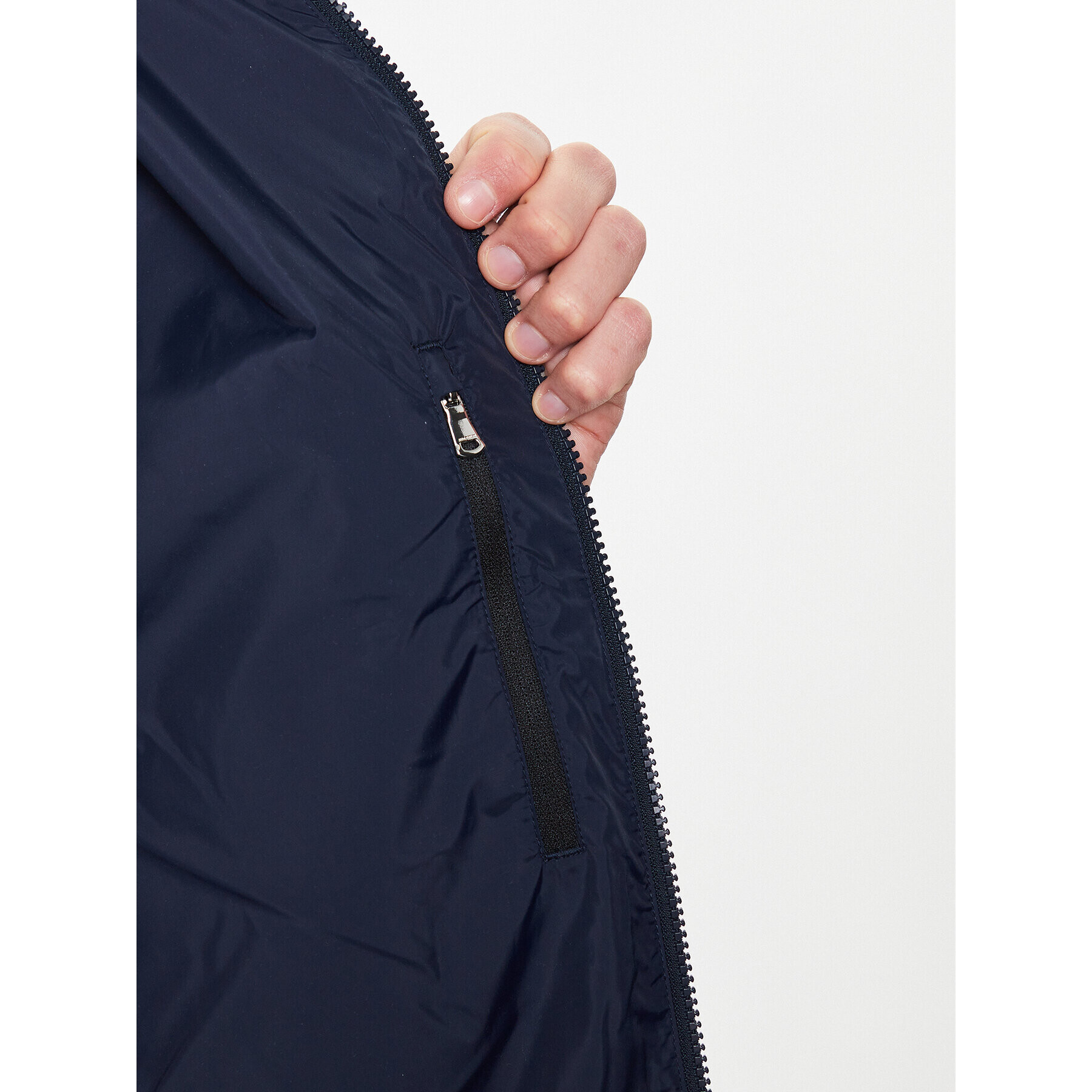 J.Lindeberg Преходно яке Trace Solid FMOW07703 Тъмносин Regular Fit - Pepit.bg