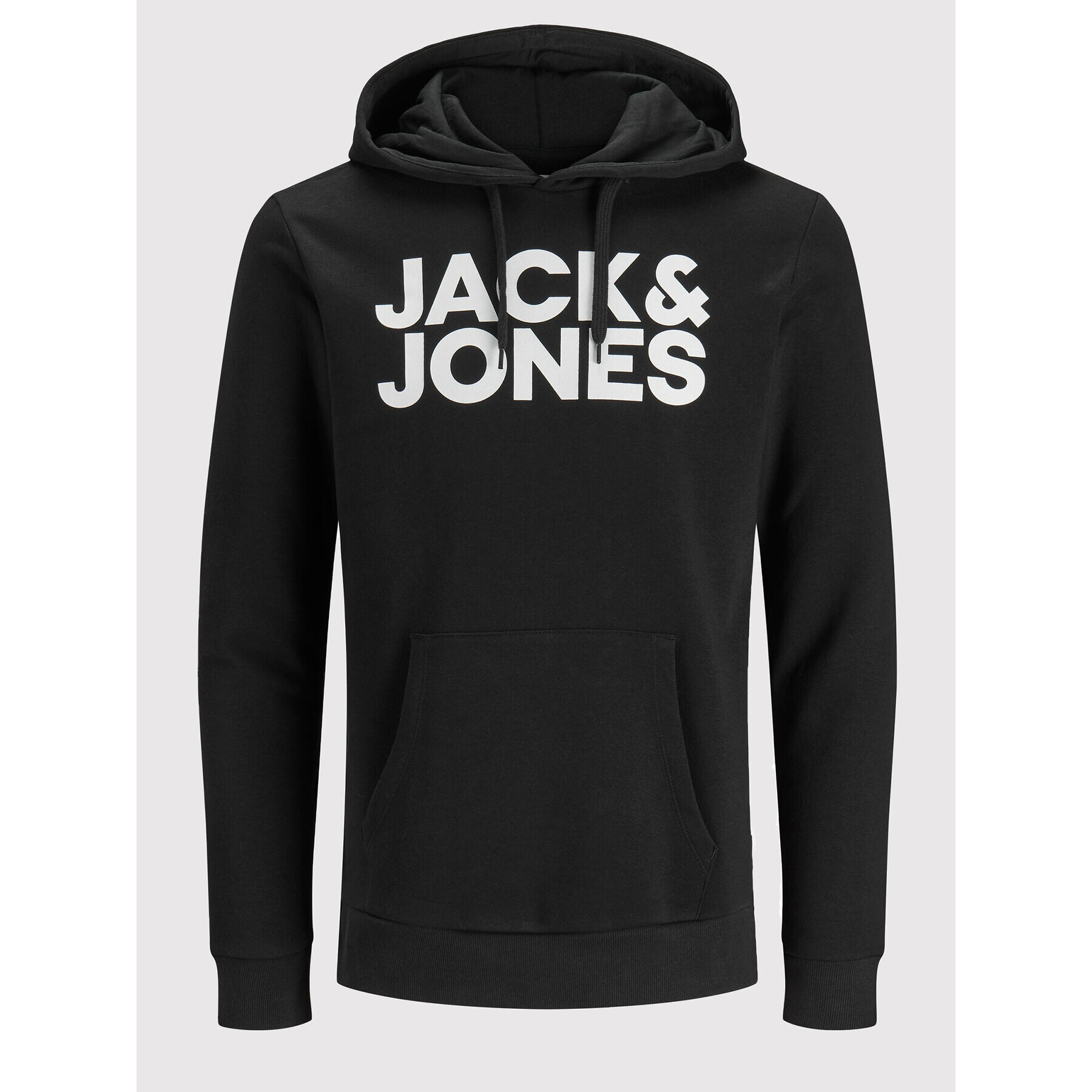 Jack&Jones Анцуг Corp Logo 12220976 Черен Regular Fit - Pepit.bg