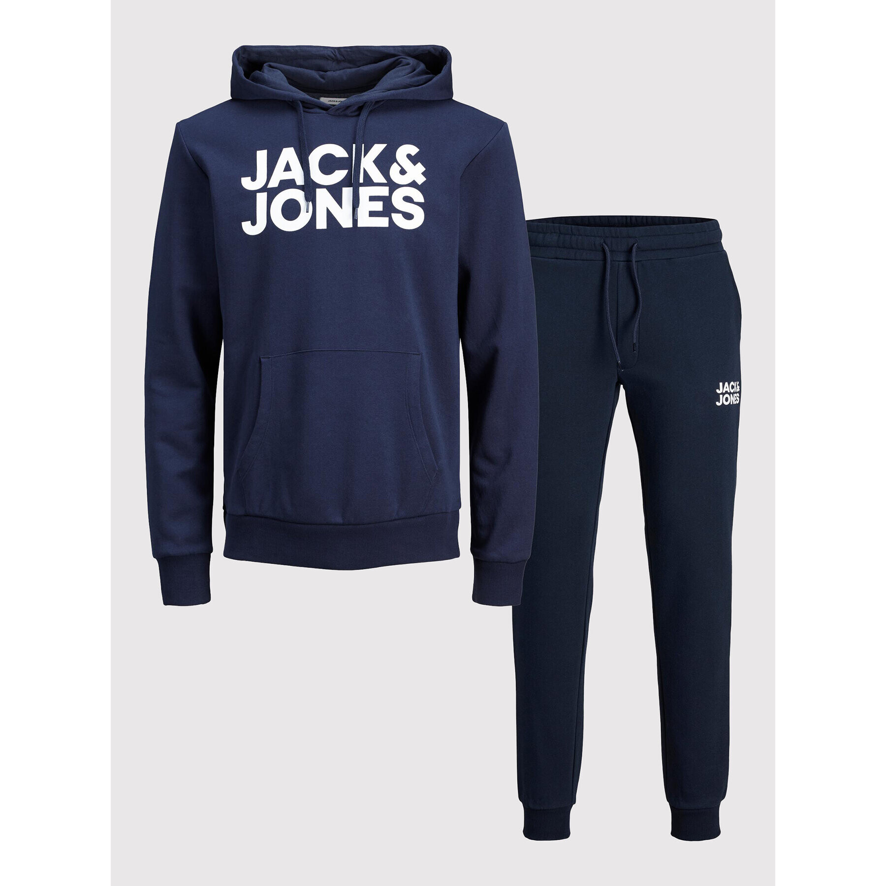 Jack&Jones Анцуг Corp Logo 12220976 Тъмносин Regular Fit - Pepit.bg