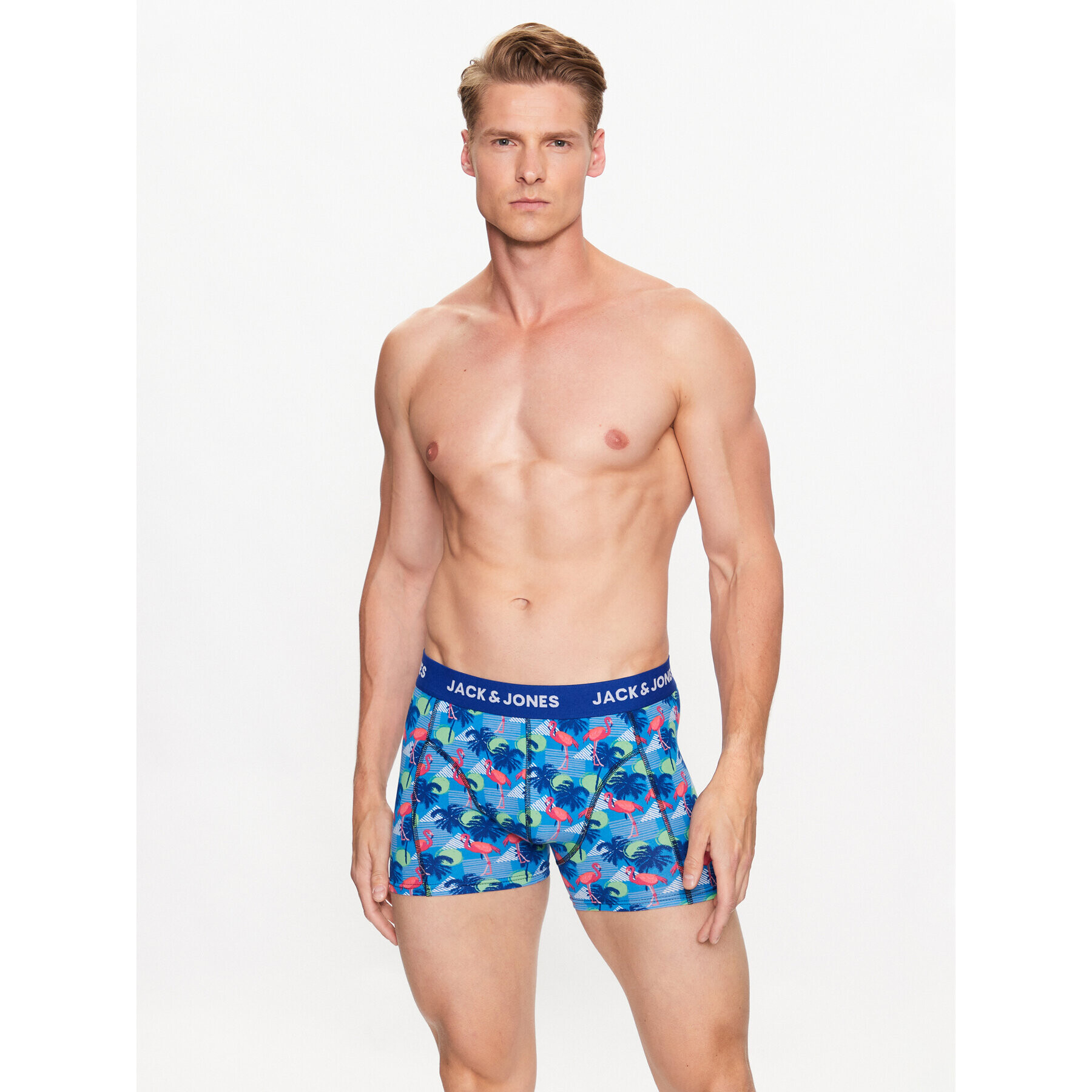 Jack&Jones Боксерки Pueblo 12234379 Син - Pepit.bg