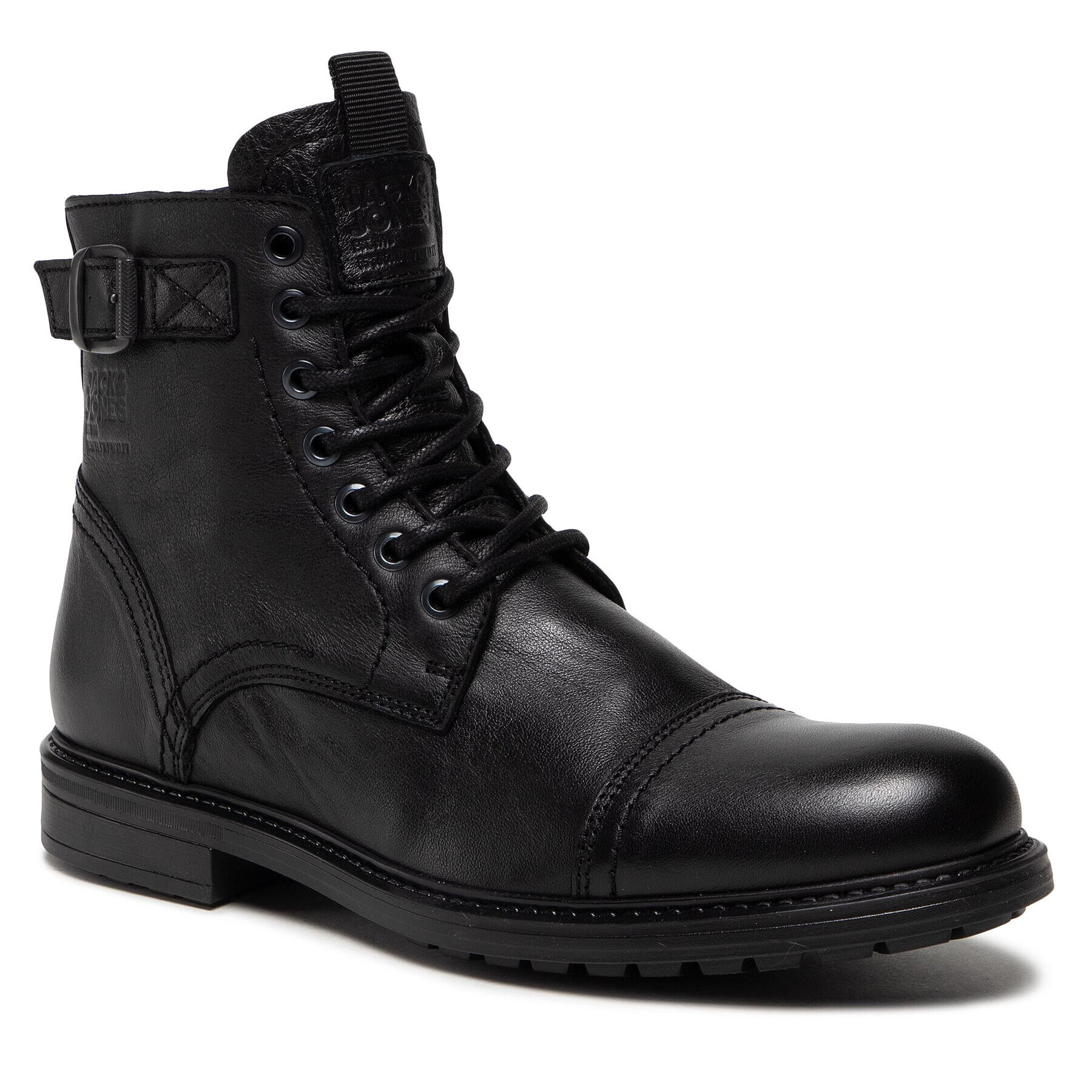 Jack&Jones Ботуши Jfwshelby 12192762 Черен - Pepit.bg
