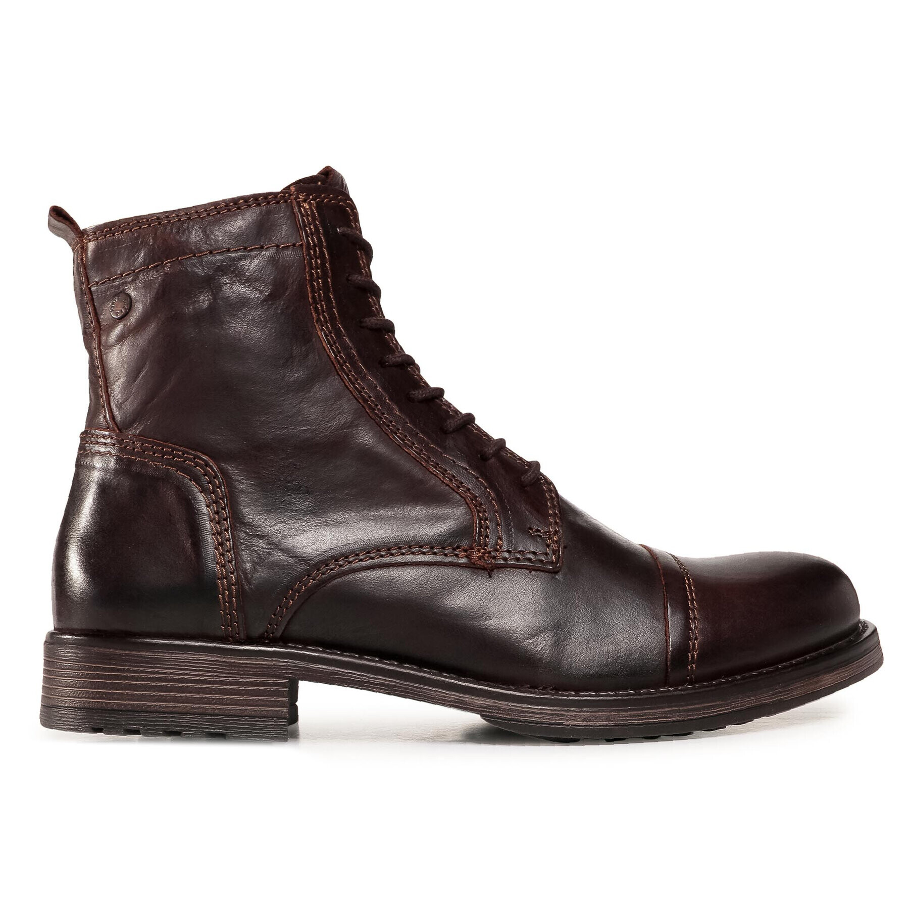 Jack&Jones Ботуши Russel 12161822 Кафяв - Pepit.bg