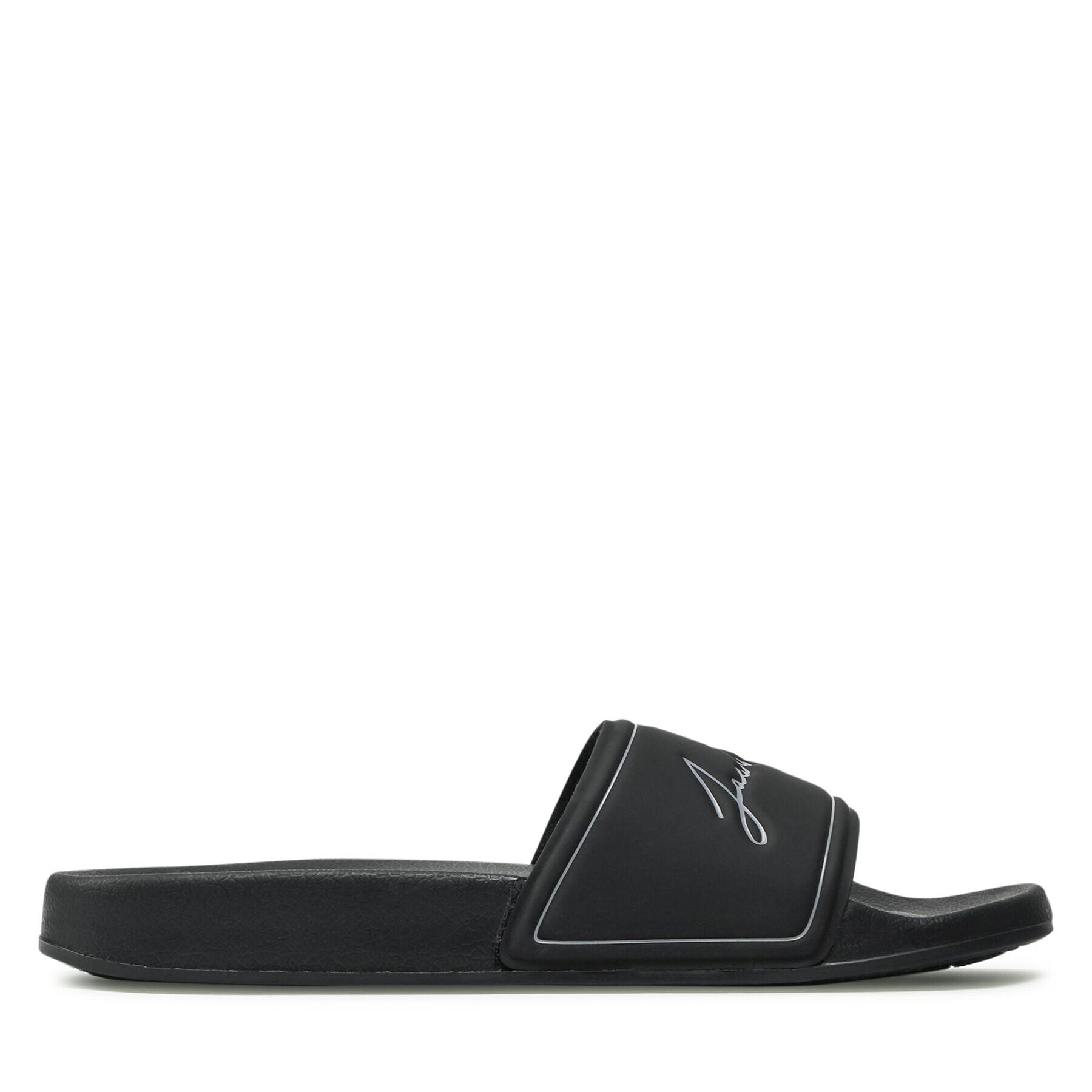 Jack&Jones Чехли Jfwgary Pool Slider 12192856 Черен - Pepit.bg