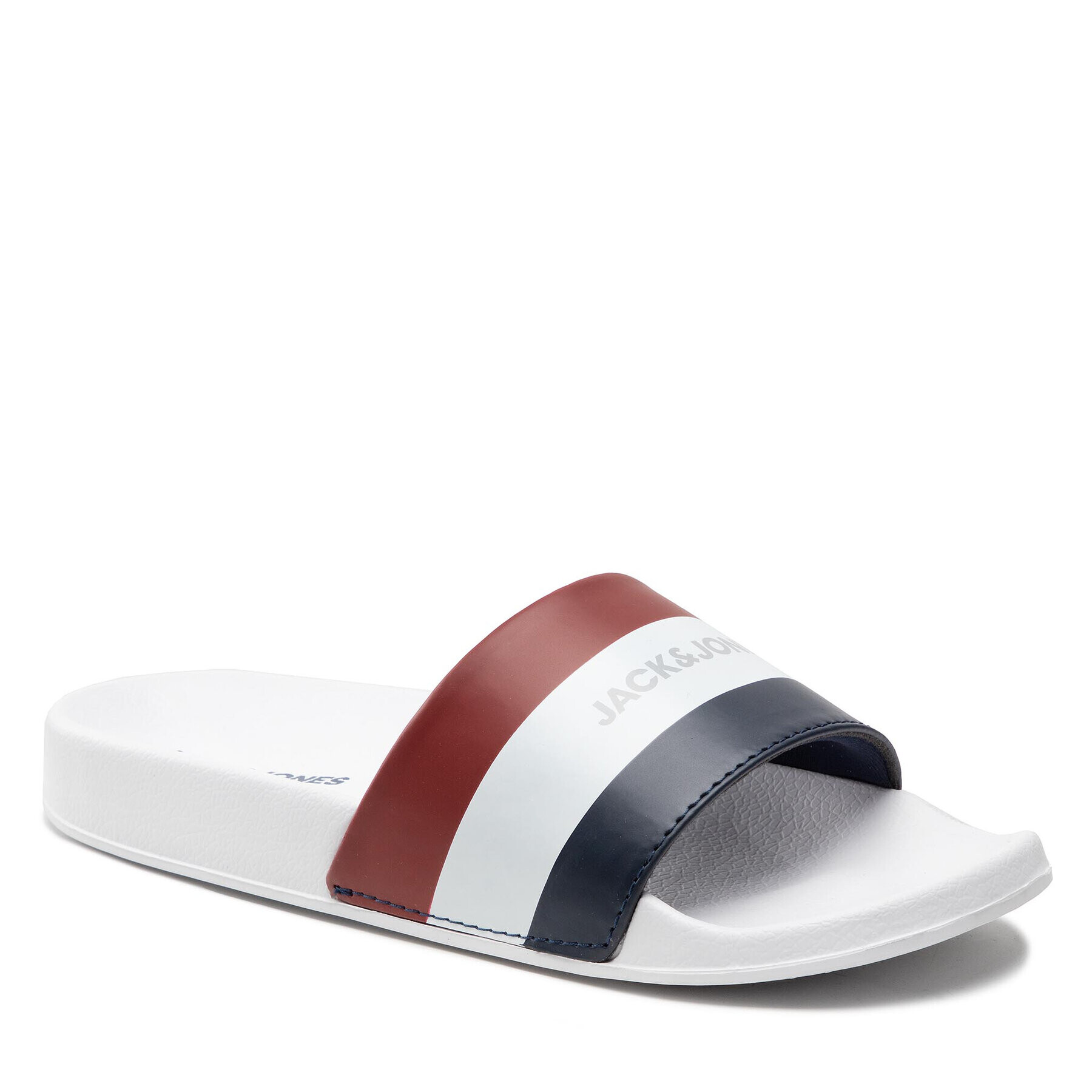 Jack&Jones Чехли Jfwhugo Stripe Slider 12203981 Цветен - Pepit.bg