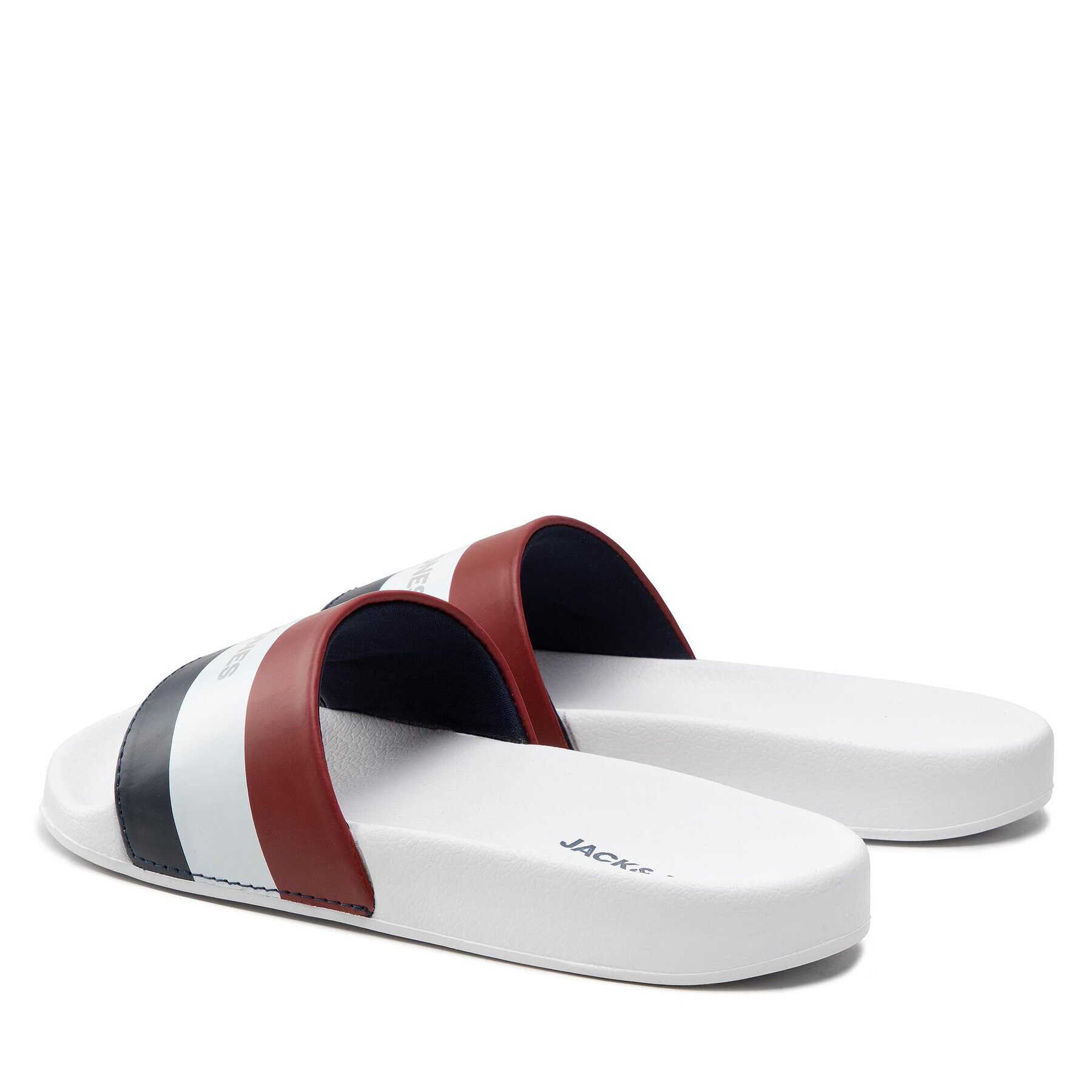 Jack&Jones Чехли Jfwhugo Stripe Slider 12203981 Цветен - Pepit.bg