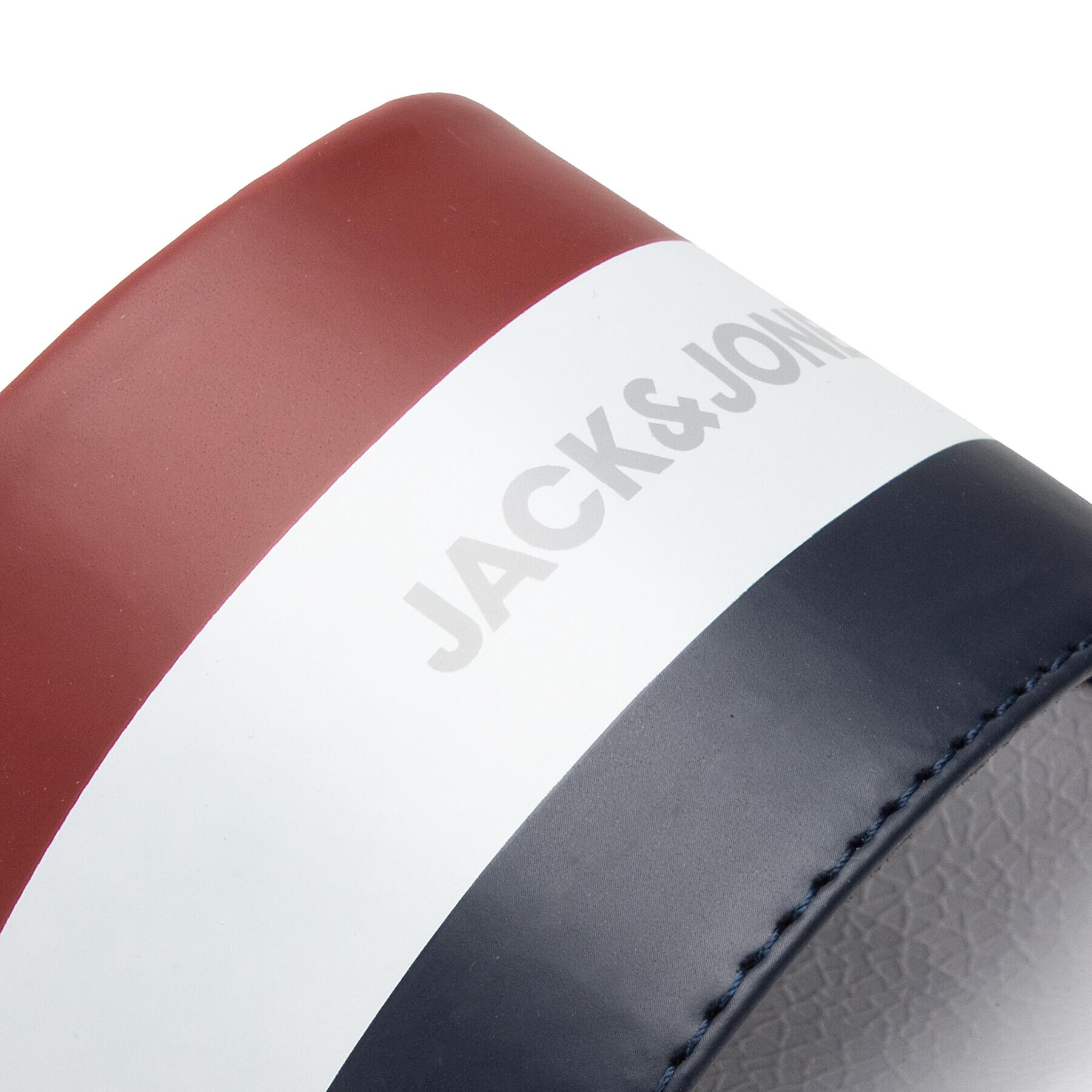 Jack&Jones Чехли Jfwhugo Stripe Slider 12203981 Цветен - Pepit.bg