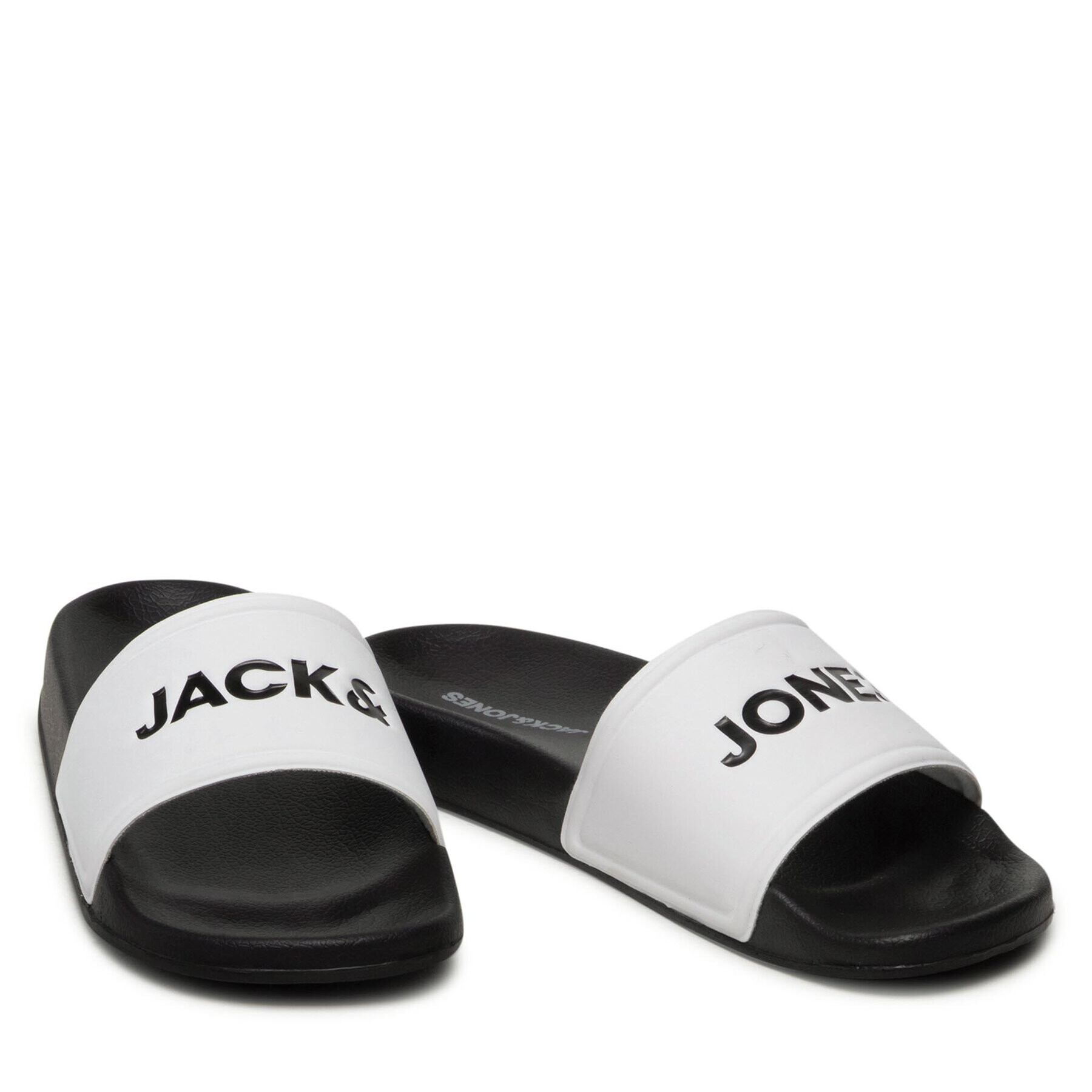 Jack&Jones Чехли Jfwlarry 12184277 Бял - Pepit.bg