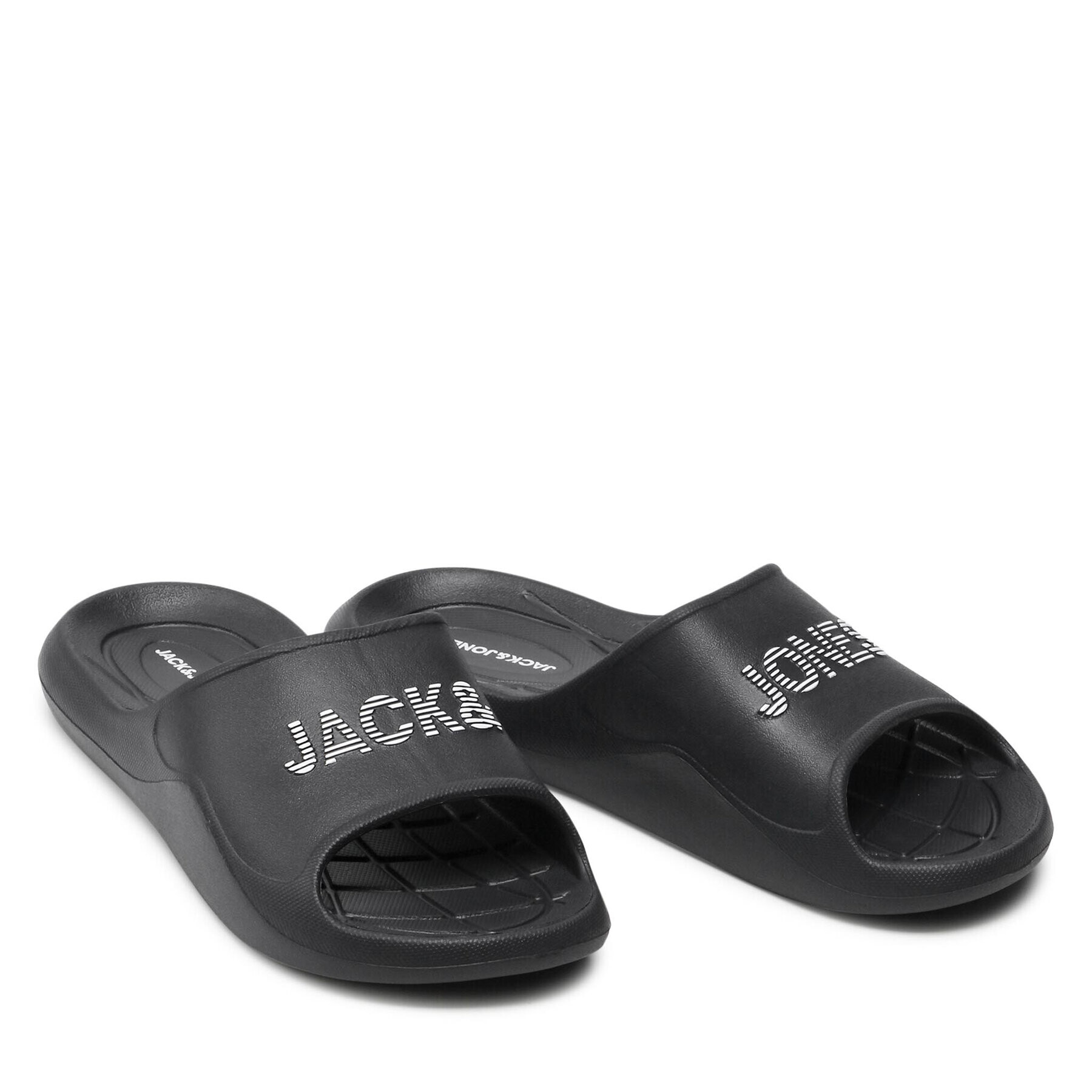 Jack&Jones Чехли Jfwgarrix 12204005 Черен - Pepit.bg