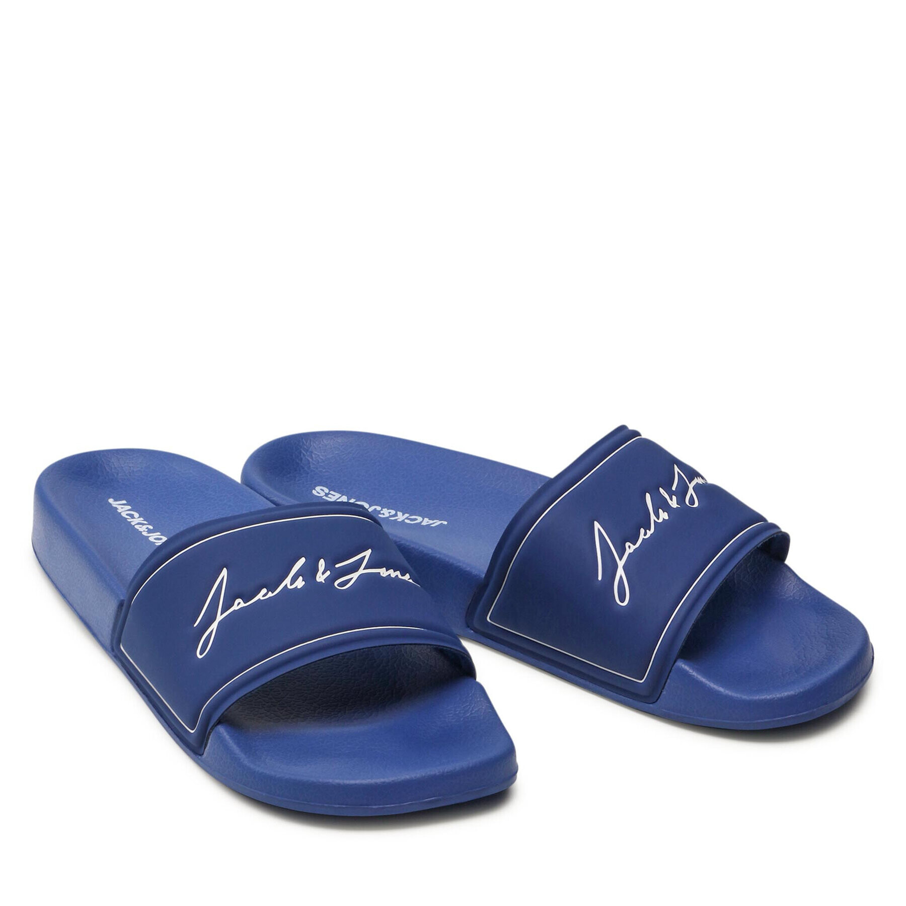 Jack&Jones Чехли Jfwgary Pool Slider 12192856 Тъмносин - Pepit.bg