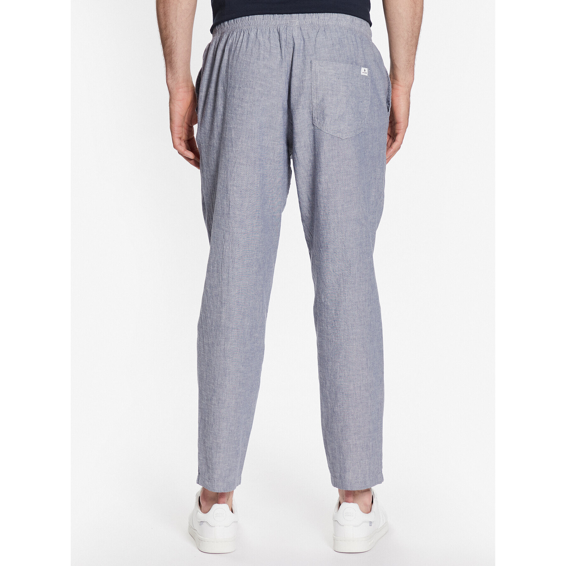 Jack&Jones Текстилни панталони Stace 12229699 Сив Relaxed Fit - Pepit.bg