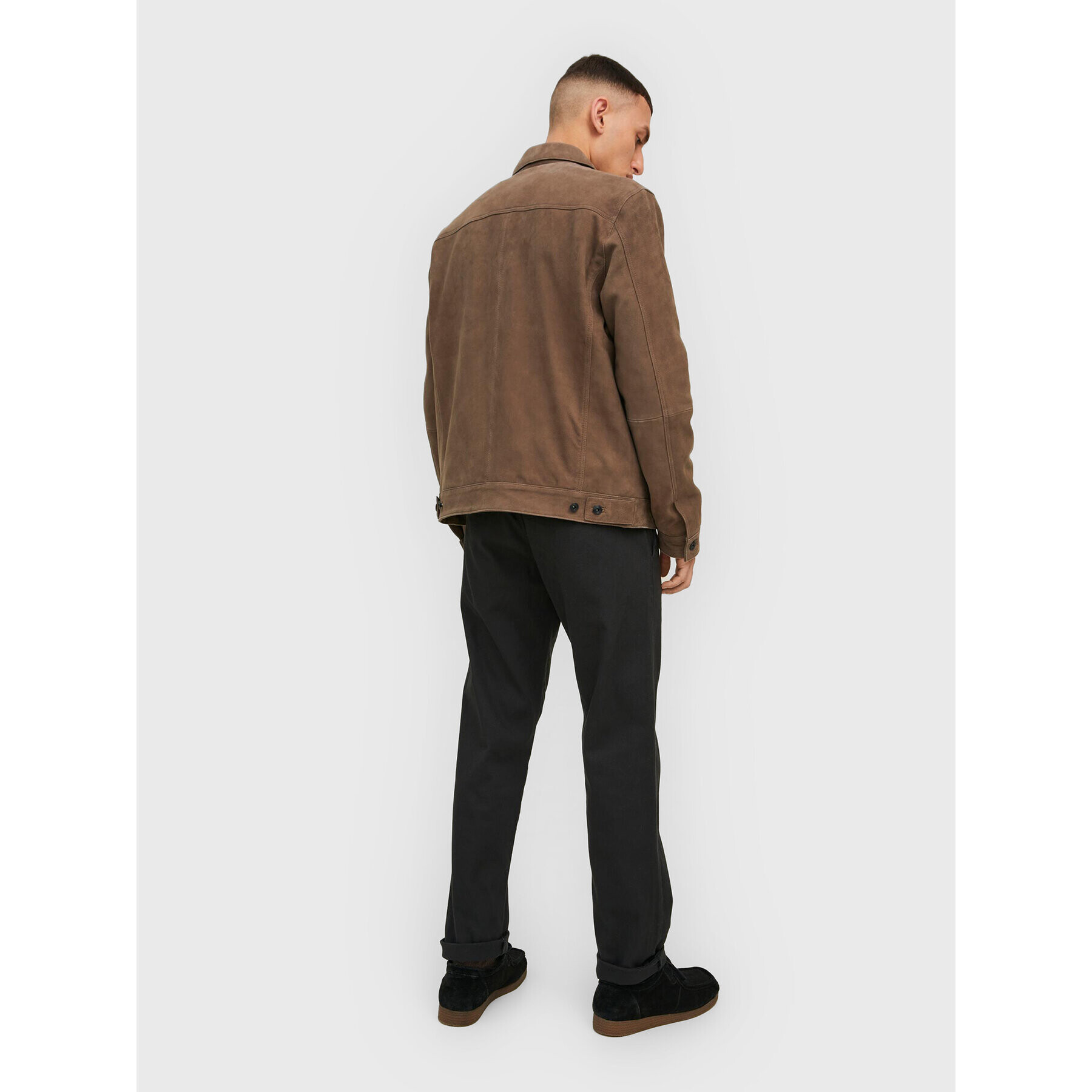 Jack&Jones Чино панталони Kane 12212936 Черен Relaxed Fit - Pepit.bg