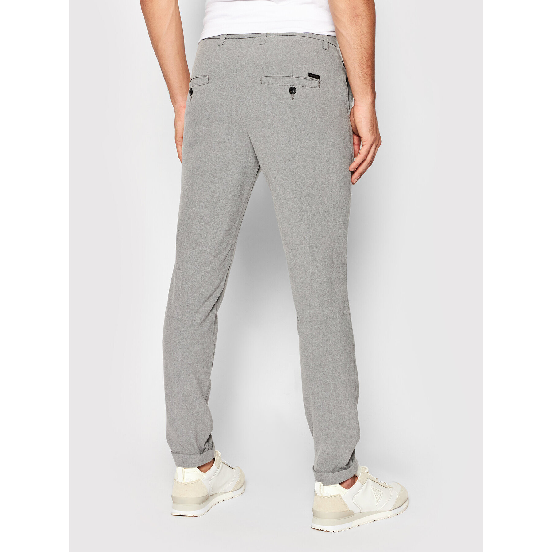 Jack&Jones Чино панталони Marco 12169491 Сив Regular Fit - Pepit.bg