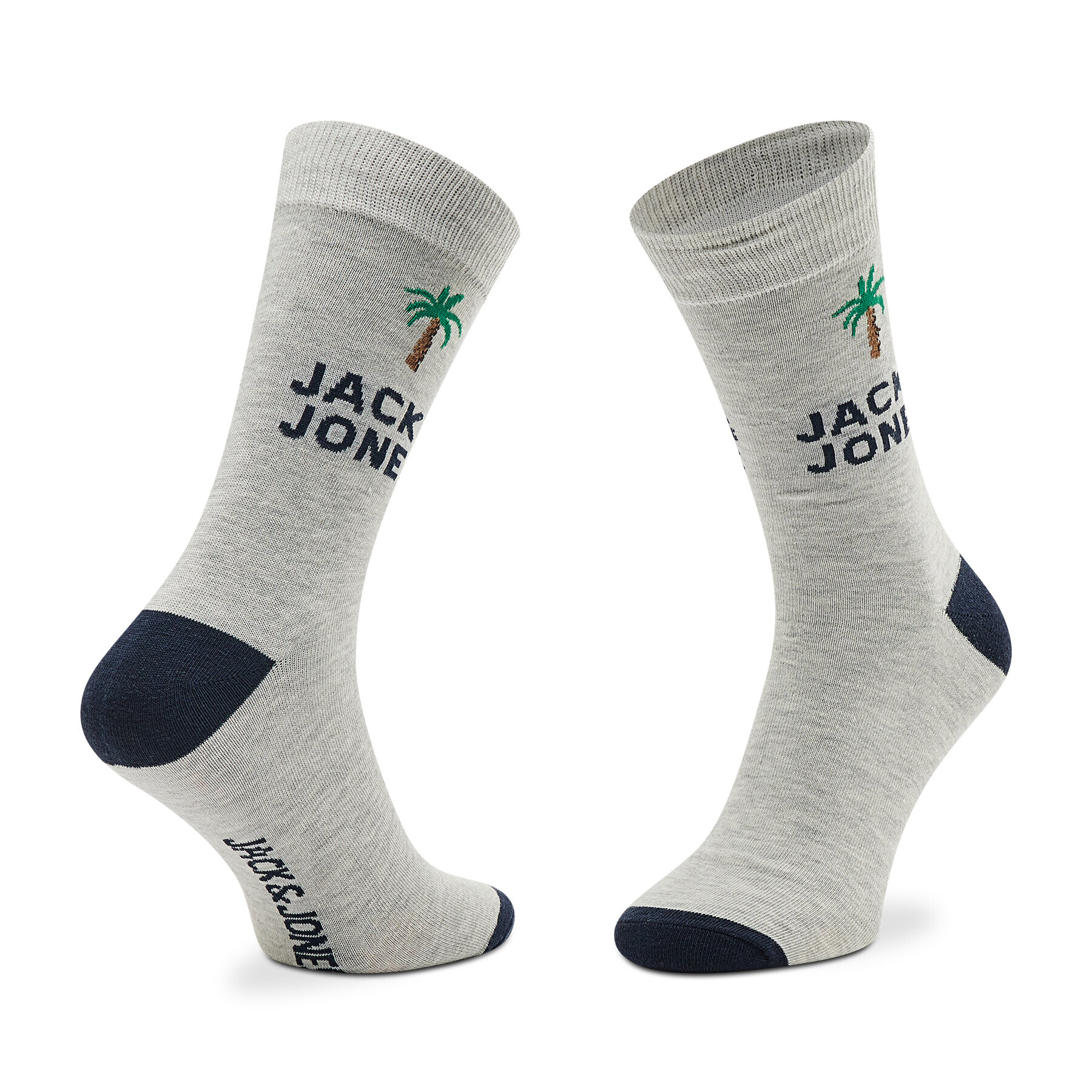 Jack&Jones Комплект 5 чифта дълги чорапи мъжки Jaczoey 12217535 Цветен - Pepit.bg