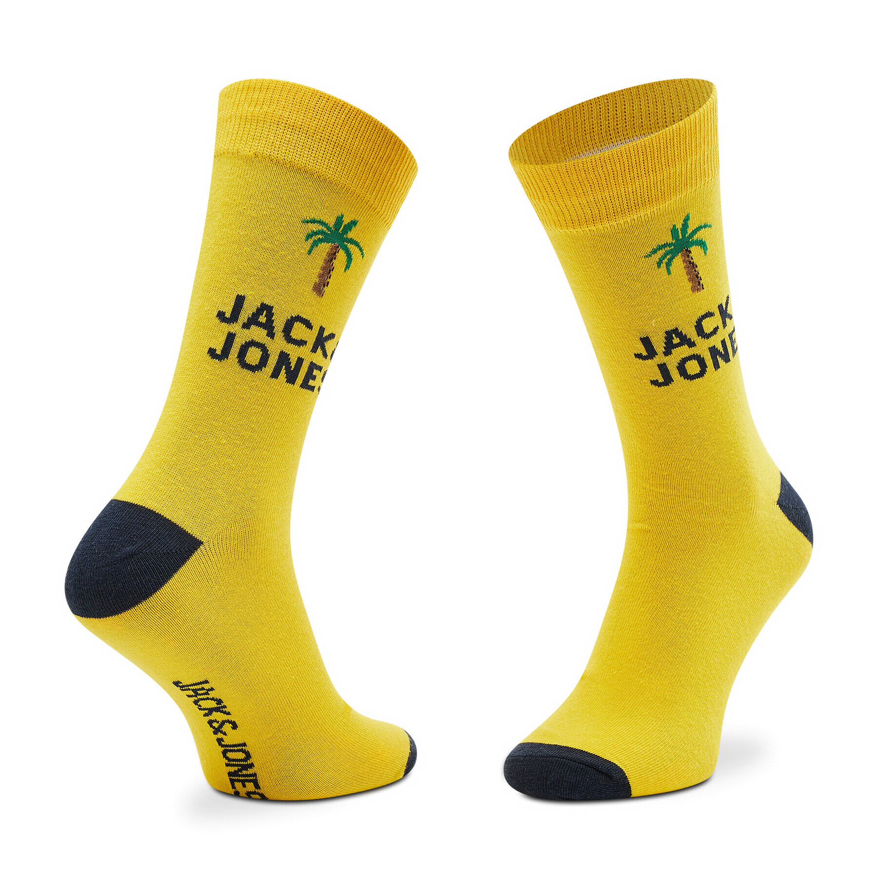 Jack&Jones Комплект 5 чифта дълги чорапи мъжки Jaczoey 12217535 Цветен - Pepit.bg