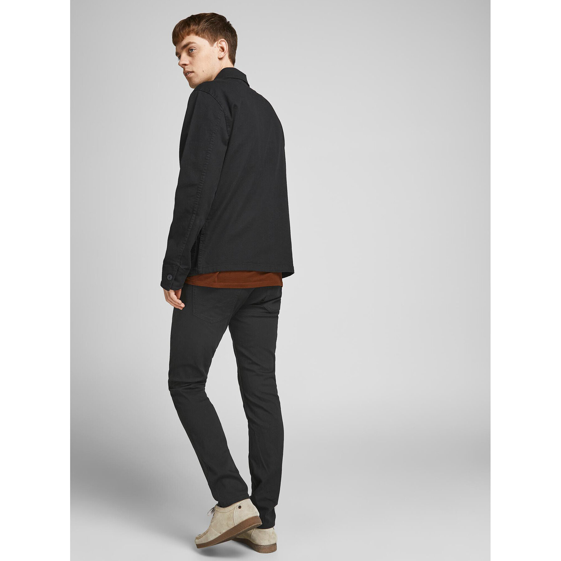 Jack&Jones Дънки 12201530 Черен Slim Fit - Pepit.bg