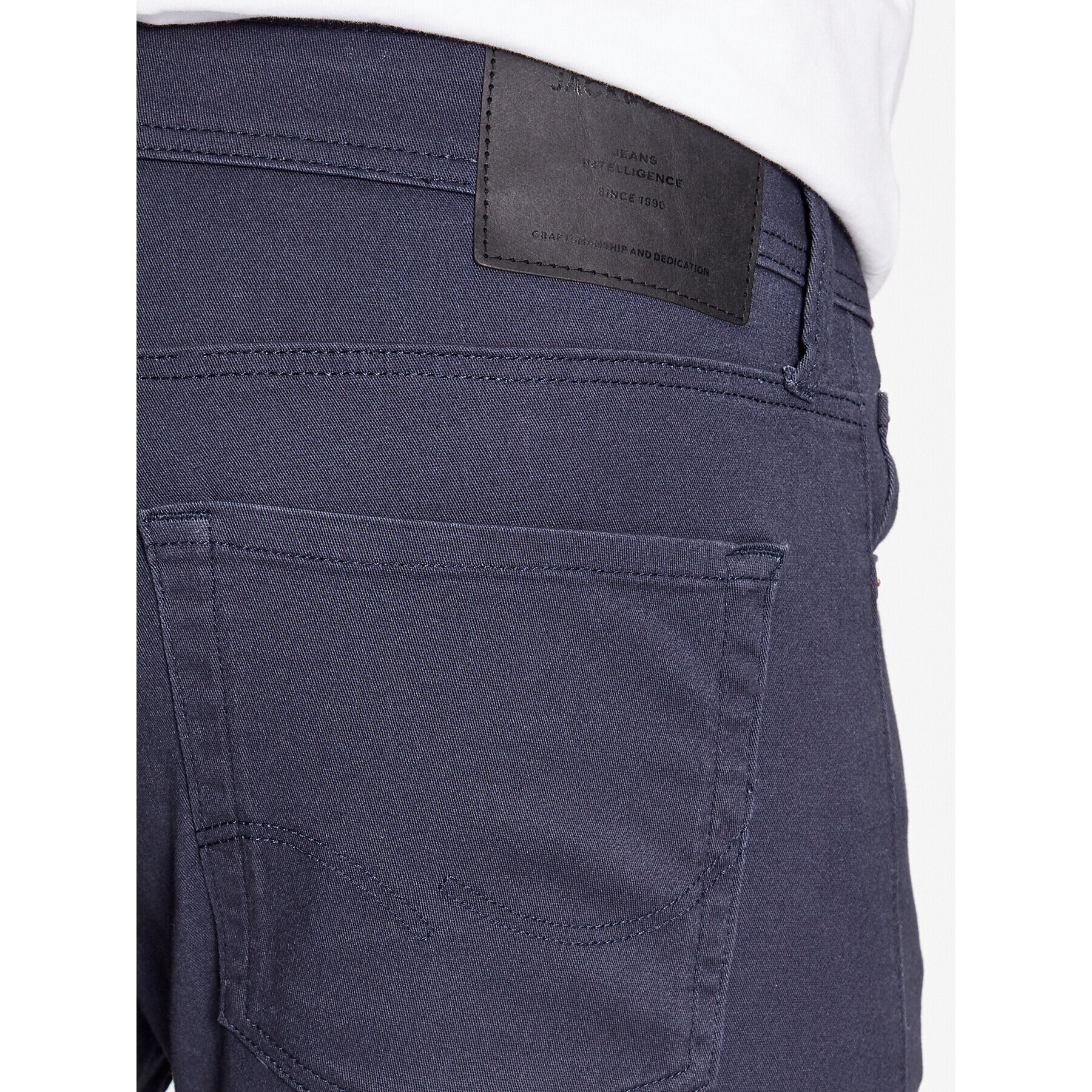 Jack&Jones Дънки 12201530 Тъмносин Slim Fit - Pepit.bg