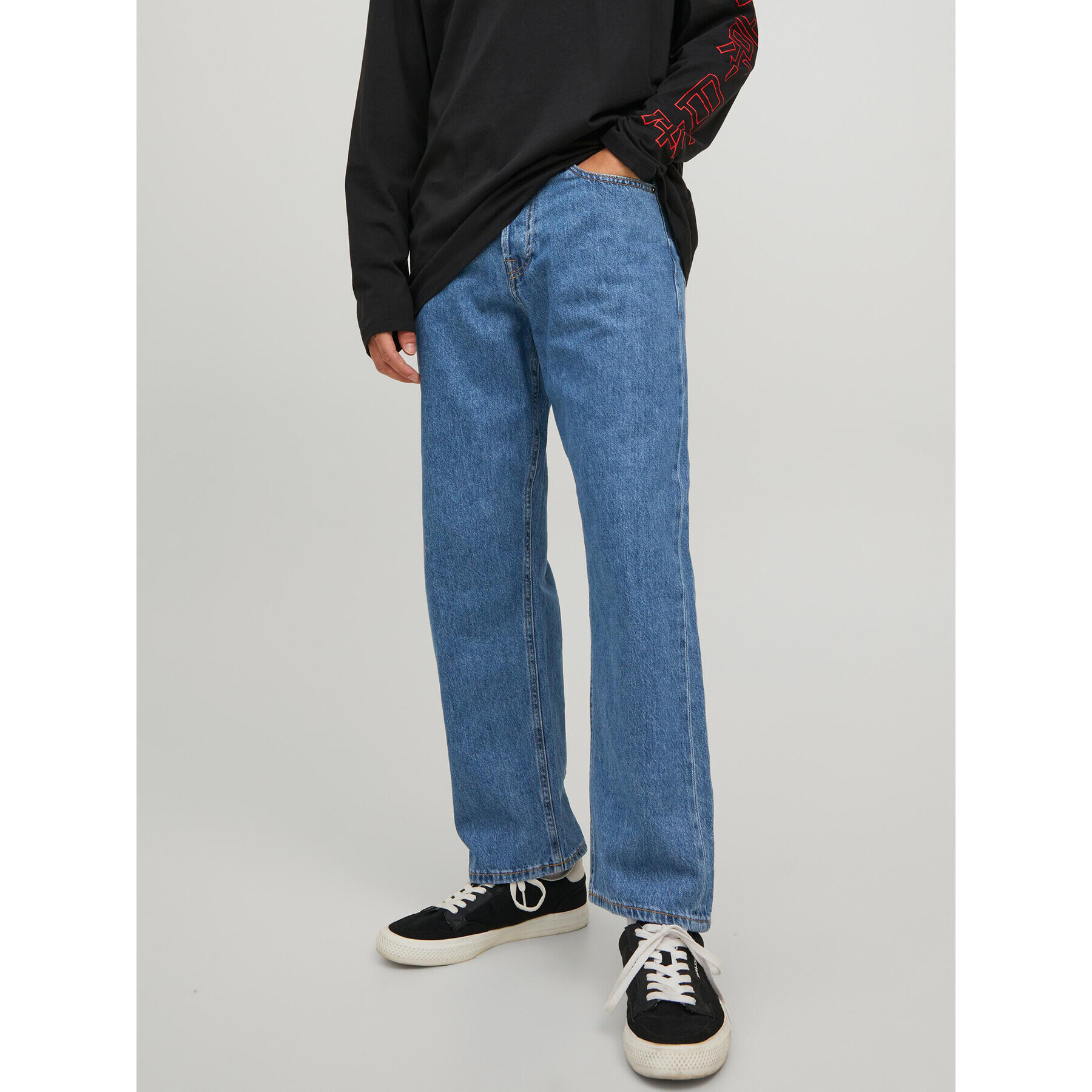 Jack&Jones Дънки 12230772 Син Loose Fit - Pepit.bg