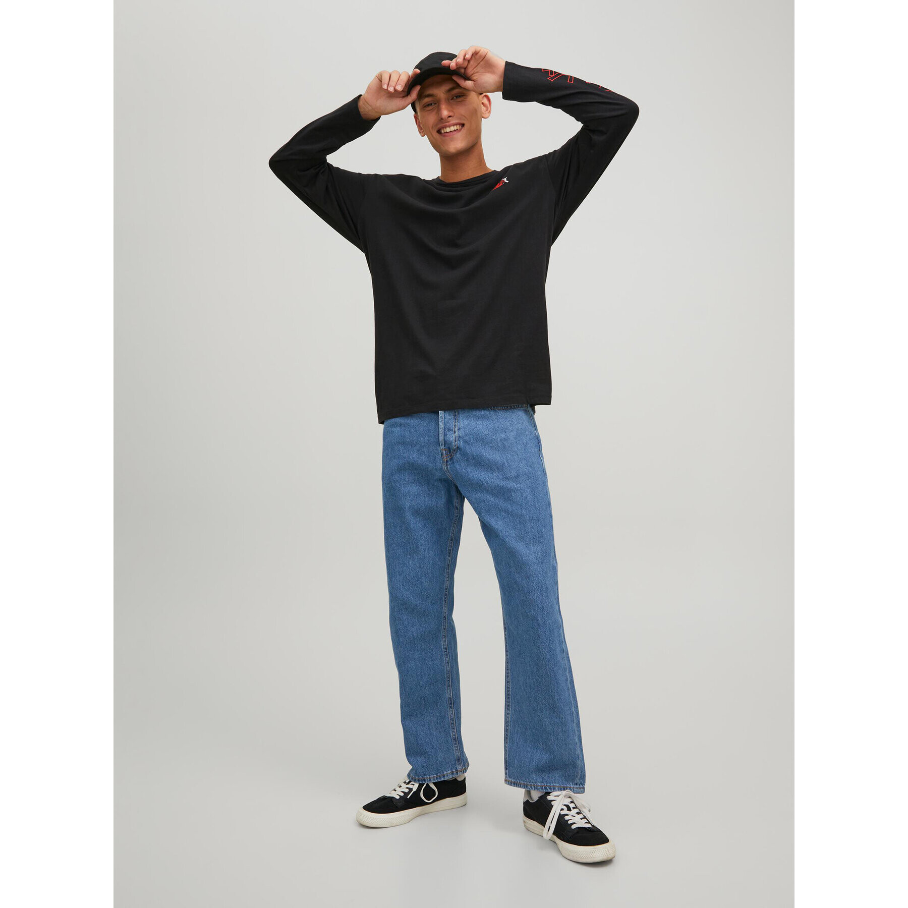 Jack&Jones Дънки 12230772 Син Loose Fit - Pepit.bg