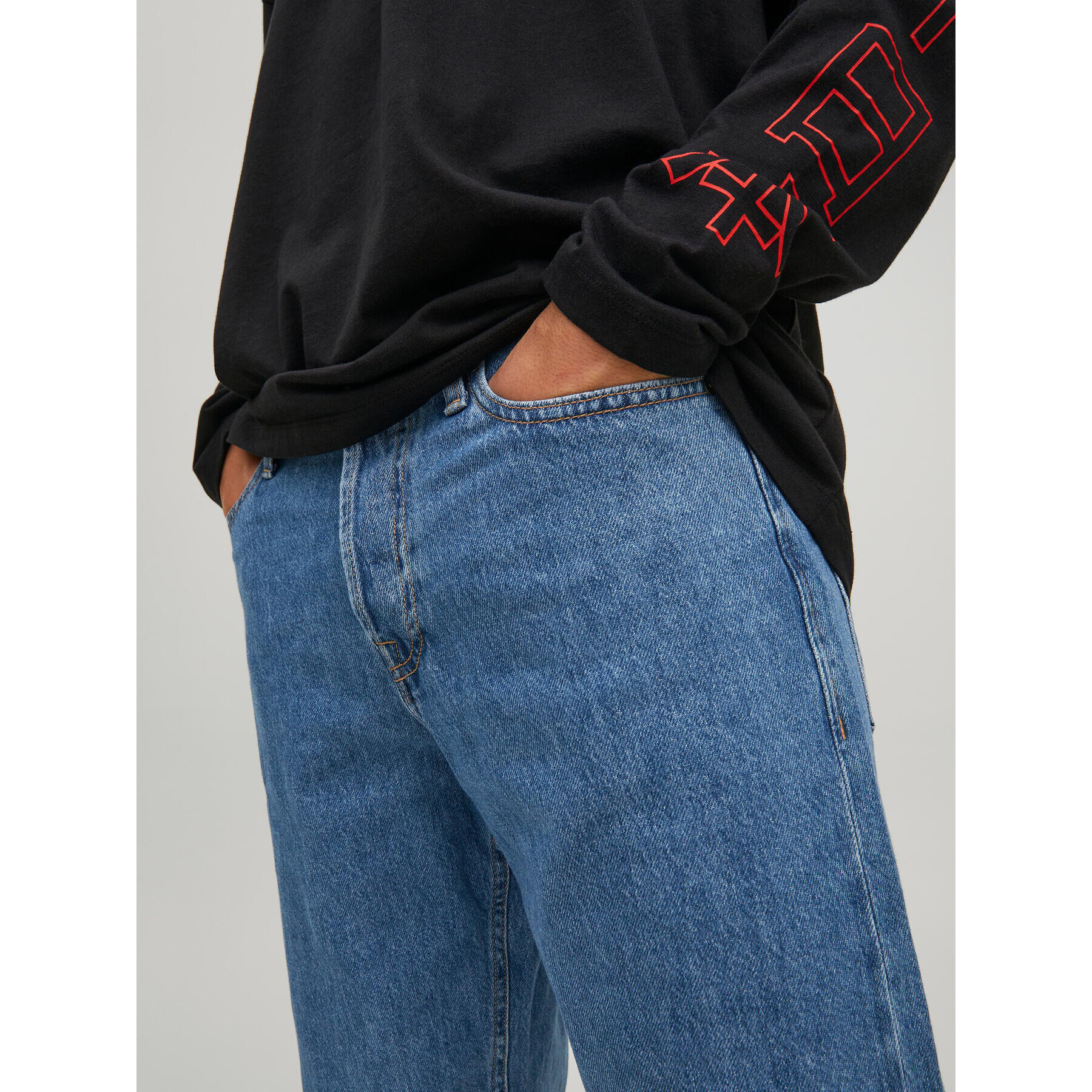 Jack&Jones Дънки 12230772 Син Loose Fit - Pepit.bg
