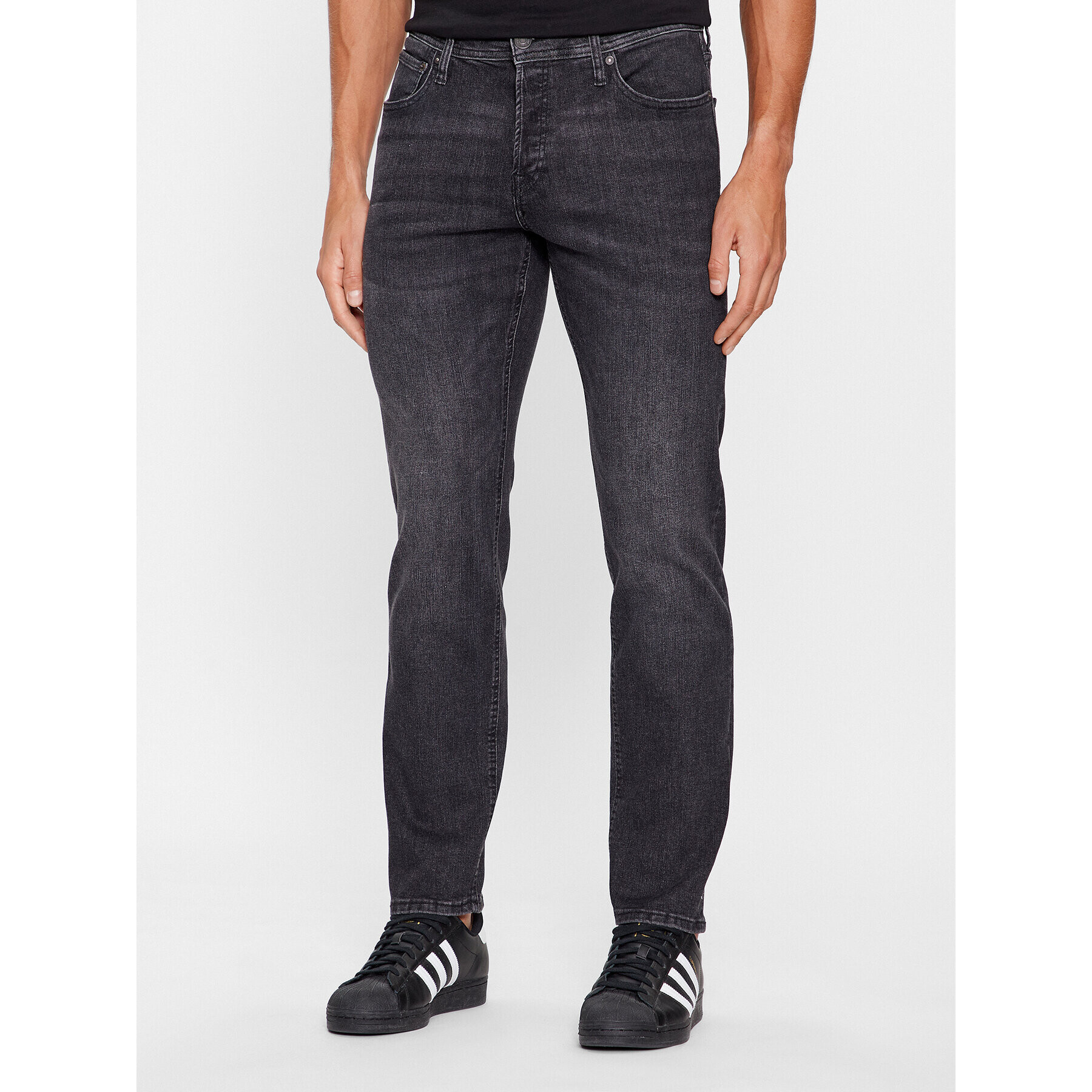 Jack&Jones Дънки 12246915 Сив Tapered Fit - Pepit.bg