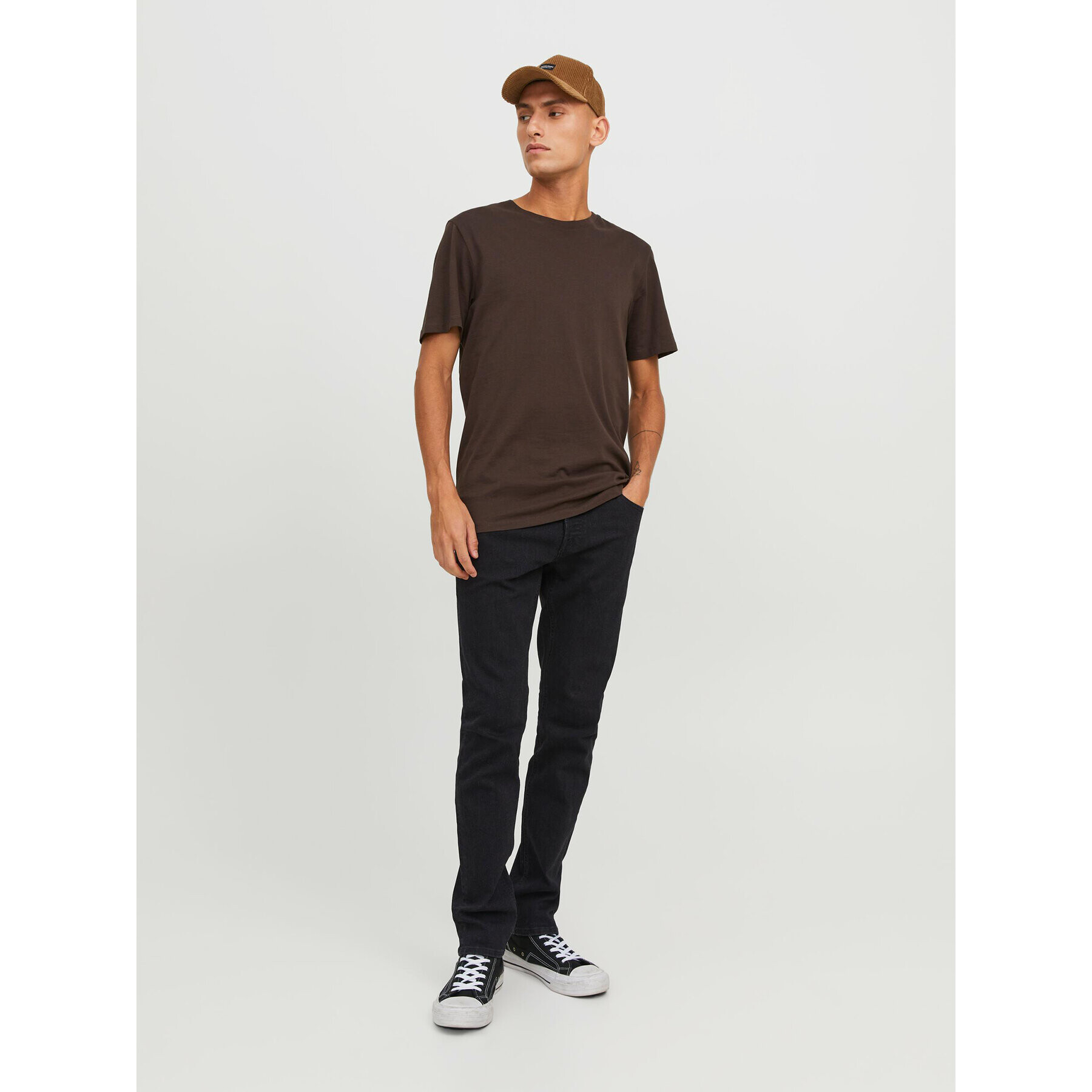 Jack&Jones Дънки 12246949 Черен Slim Fit - Pepit.bg