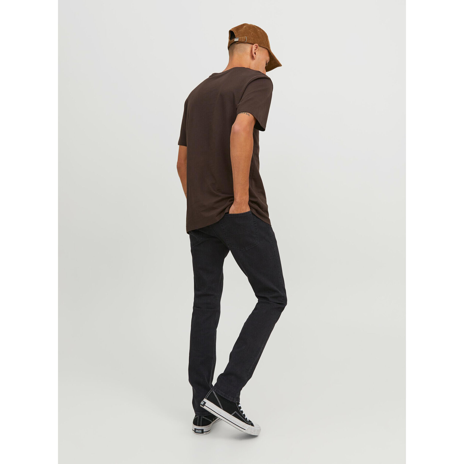 Jack&Jones Дънки 12246949 Черен Slim Fit - Pepit.bg