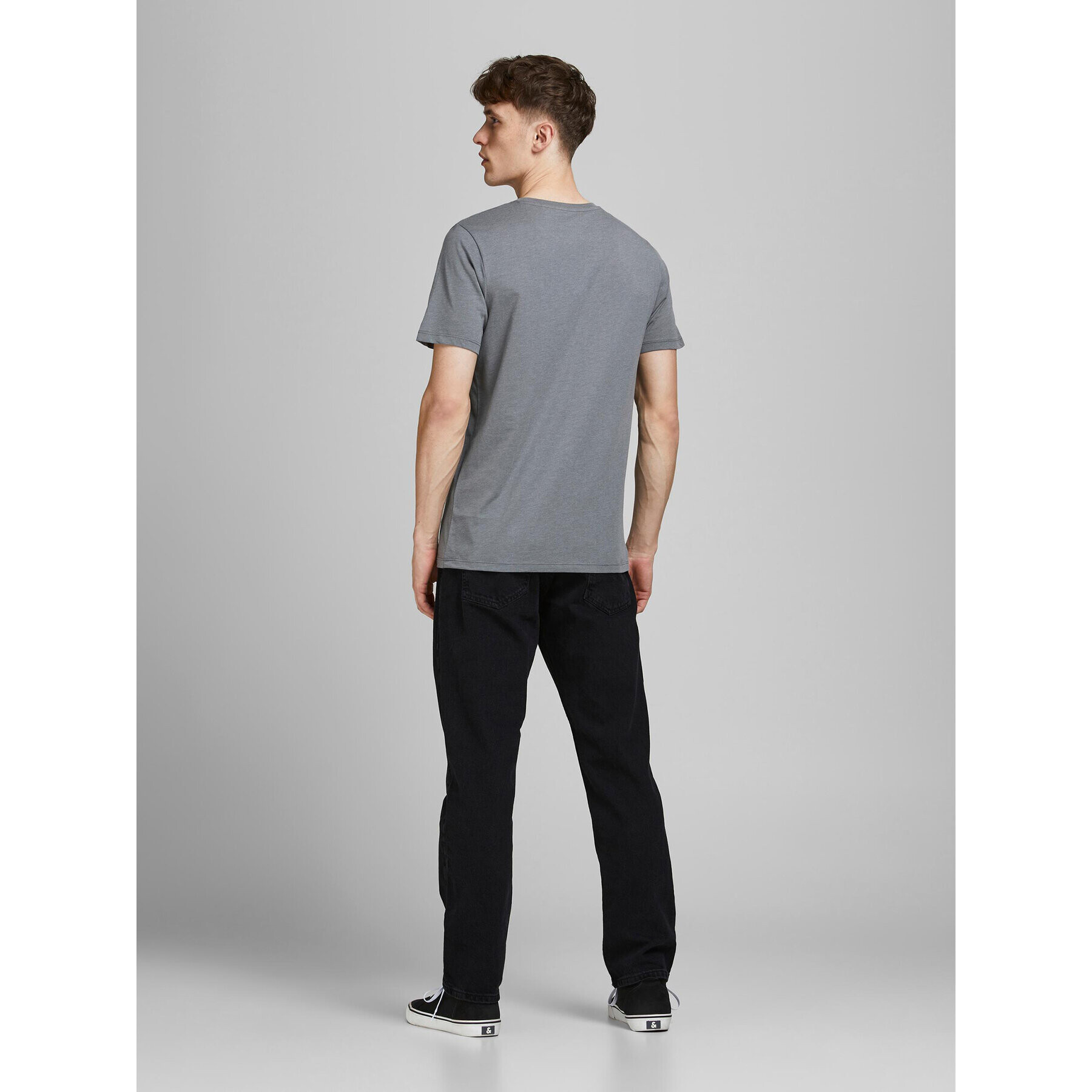 Jack&Jones Дънки Chris 12168656 Черен Relaxed Fit - Pepit.bg