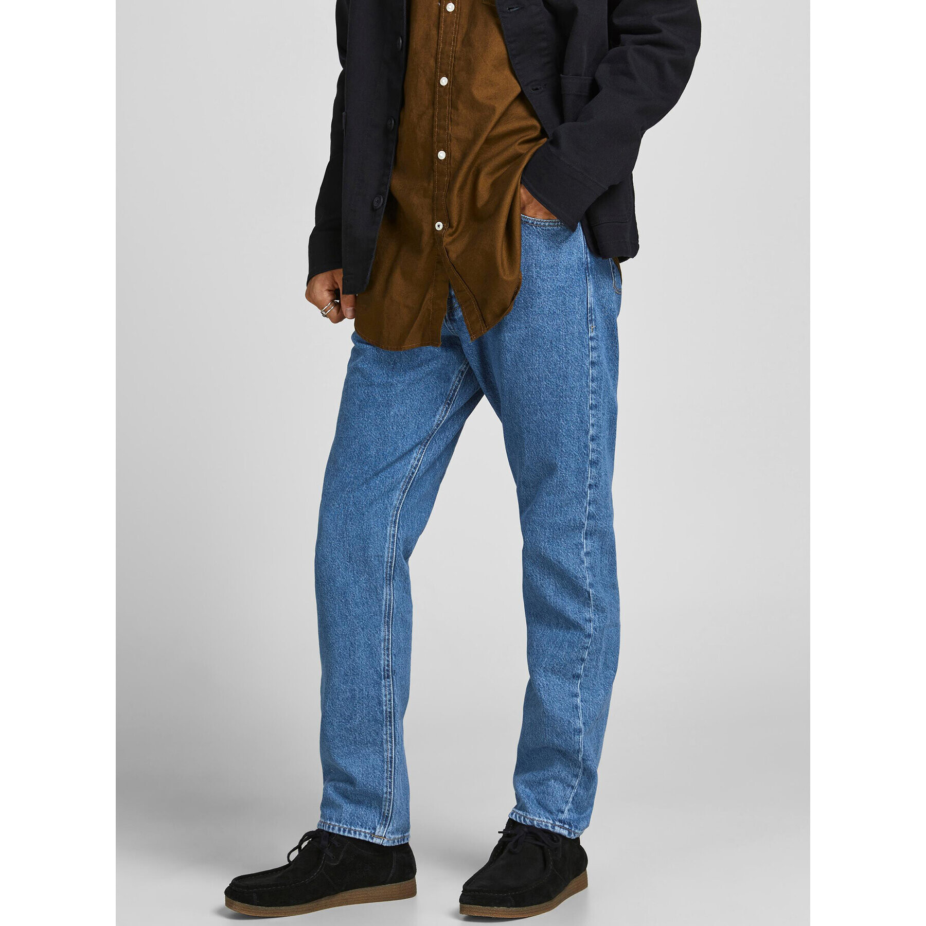 Jack&Jones Дънки Chris 12190937 Син Relaxed Fit - Pepit.bg