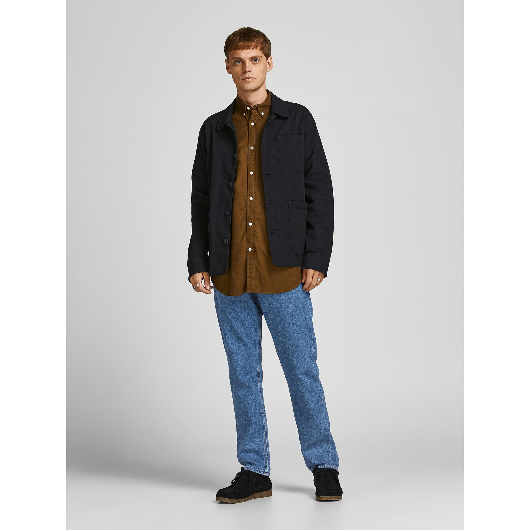 Jack&Jones Дънки Chris 12190937 Син Relaxed Fit - Pepit.bg