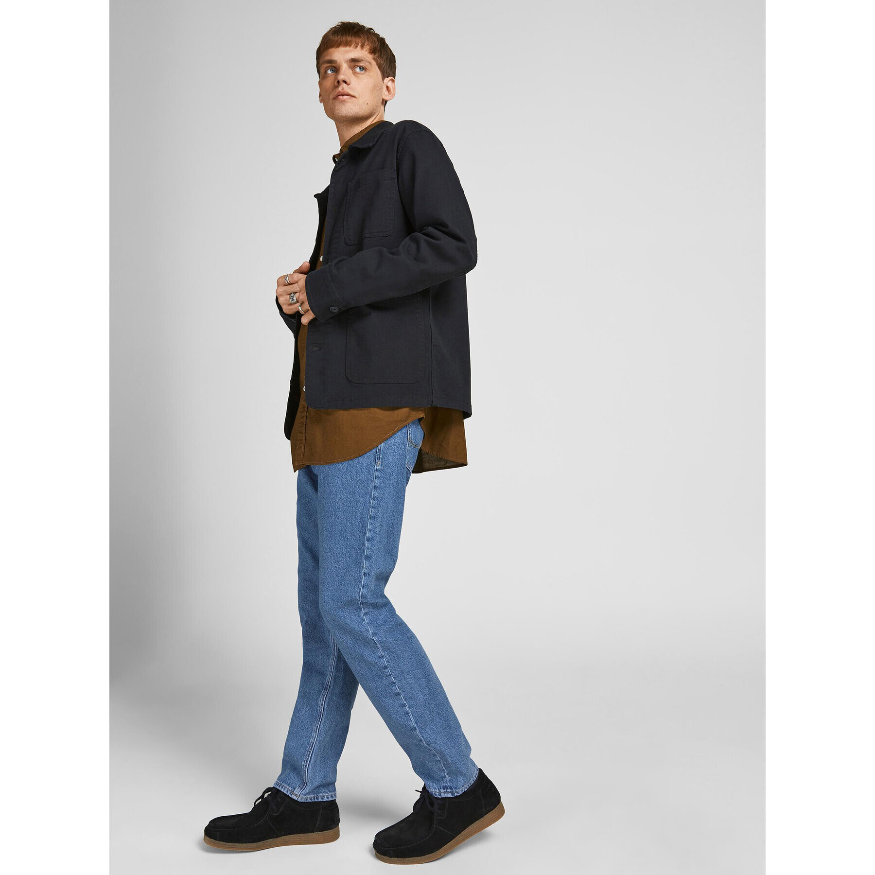 Jack&Jones Дънки Chris 12190937 Син Relaxed Fit - Pepit.bg