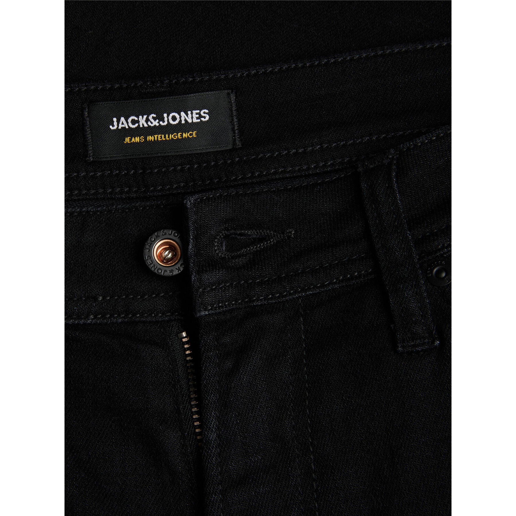 Jack&Jones Дънки Clark 12202047 Черен Regular Fit - Pepit.bg