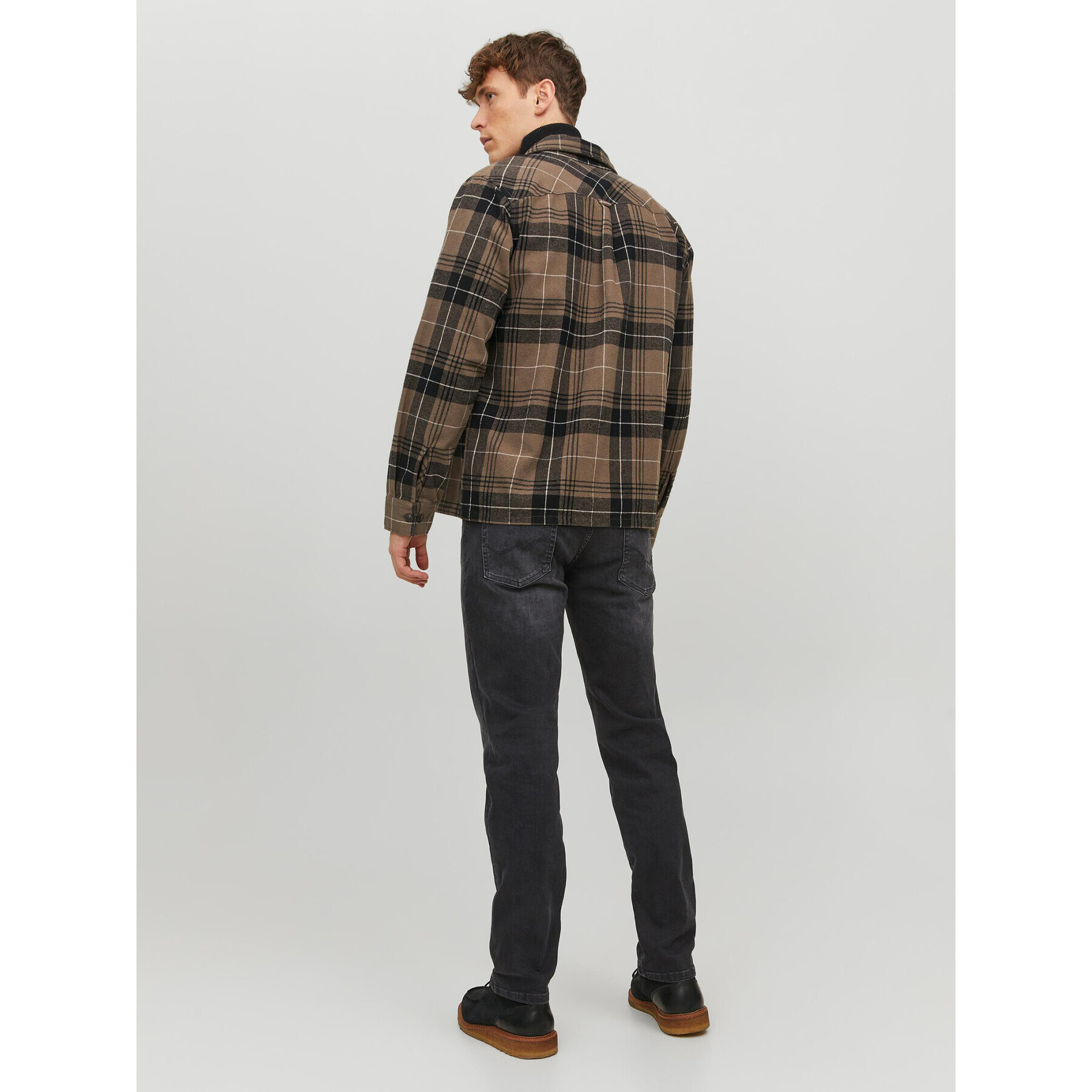 Jack&Jones Дънки Clark 12214786 Черен Regular Fit - Pepit.bg