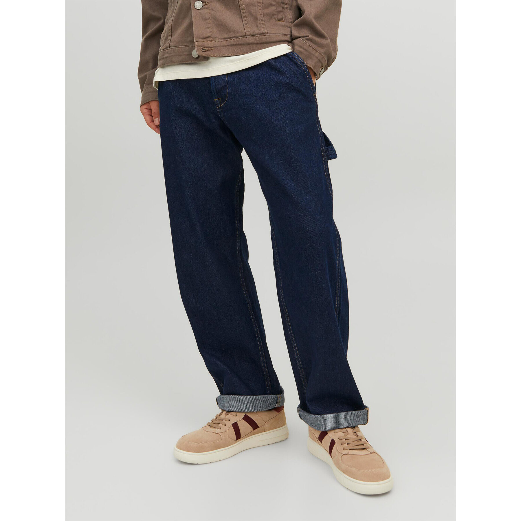 Jack&Jones Дънки Eddie 12229557 Тъмносин Loose Fit - Pepit.bg