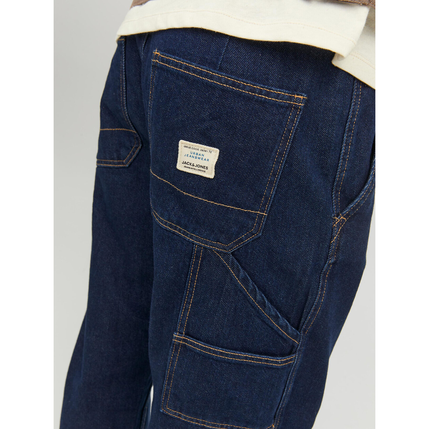 Jack&Jones Дънки Eddie 12229557 Тъмносин Loose Fit - Pepit.bg
