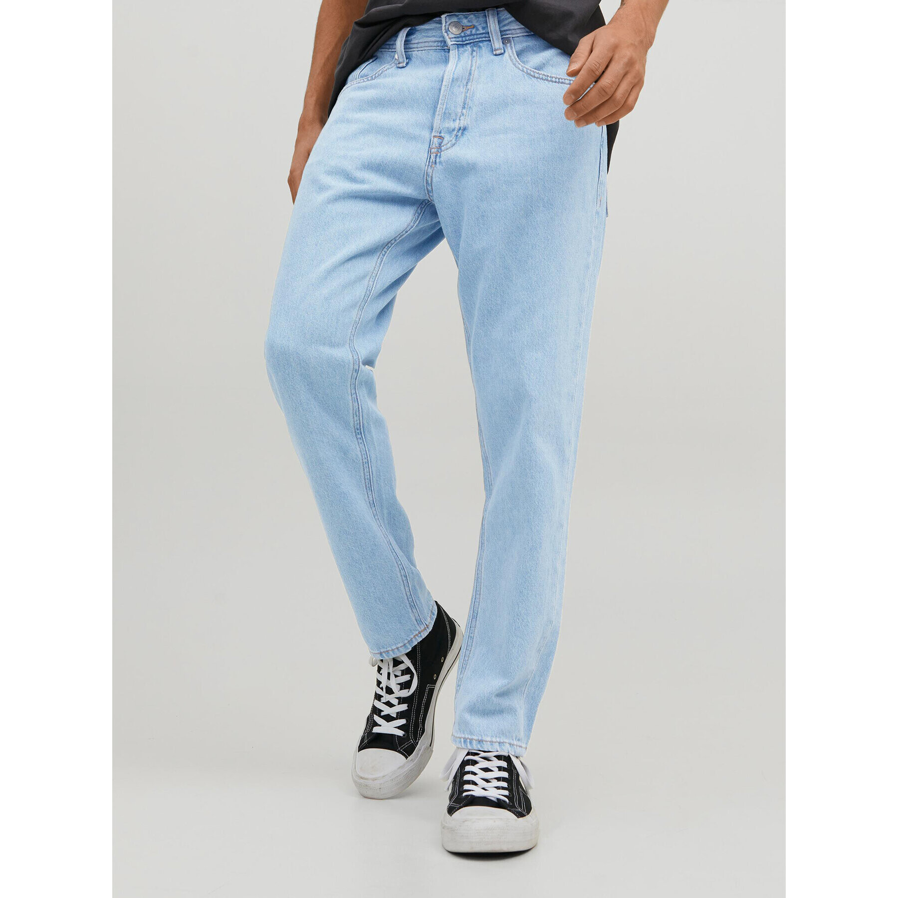 Jack&Jones Дънки Frank 12223591 Син Relaxed Fit - Pepit.bg