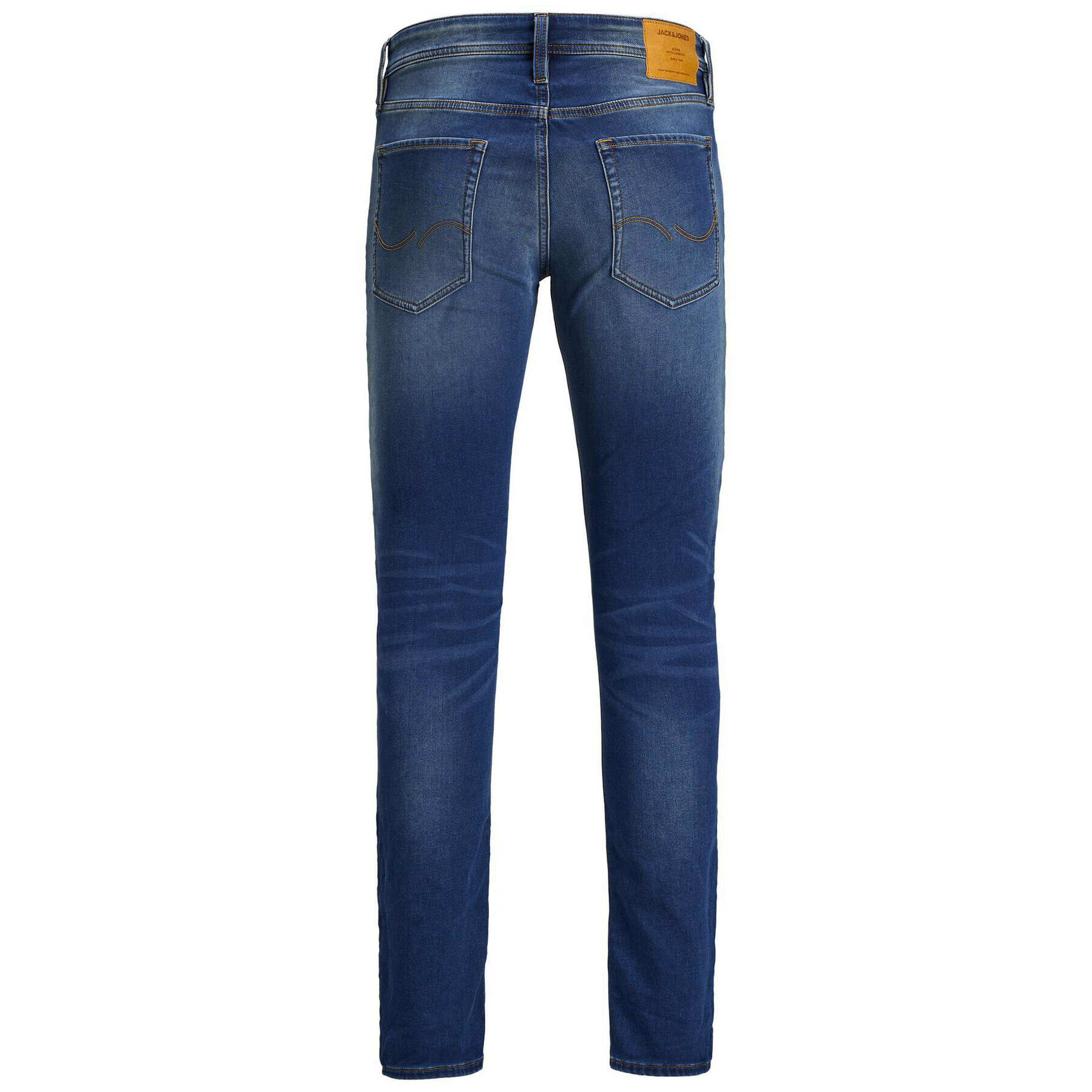 Jack&Jones Дънки Glen 12175975 Син Slim Fit - Pepit.bg