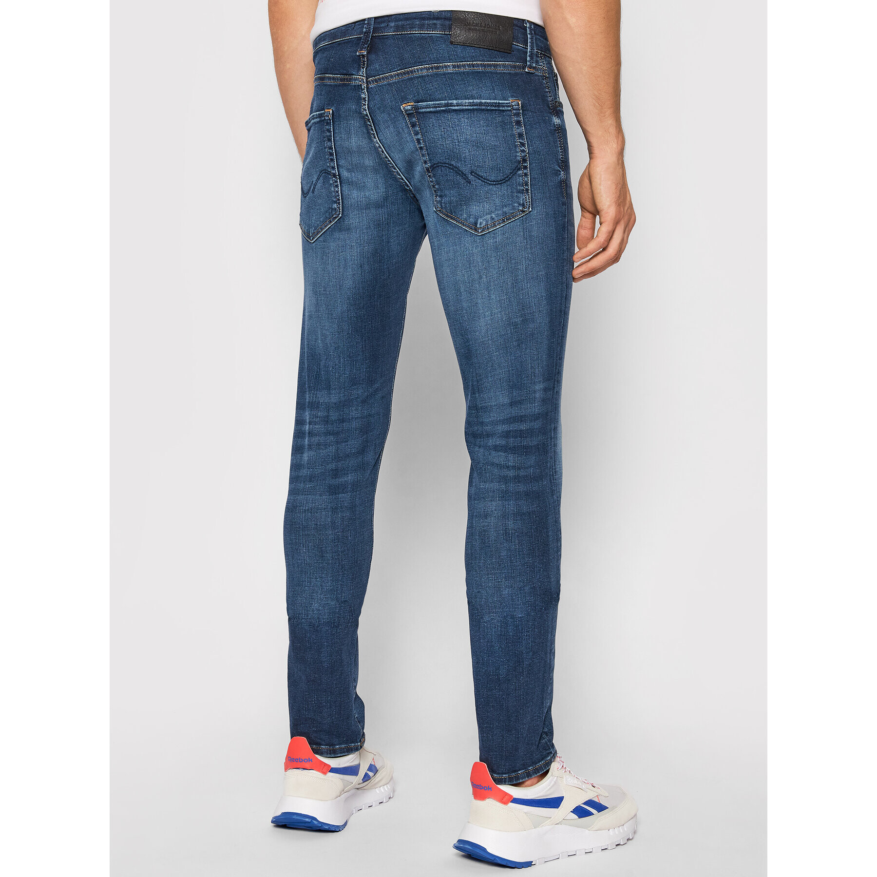 Jack&Jones Дънки Glenn 12133074 Тъмносин Slim Fit - Pepit.bg