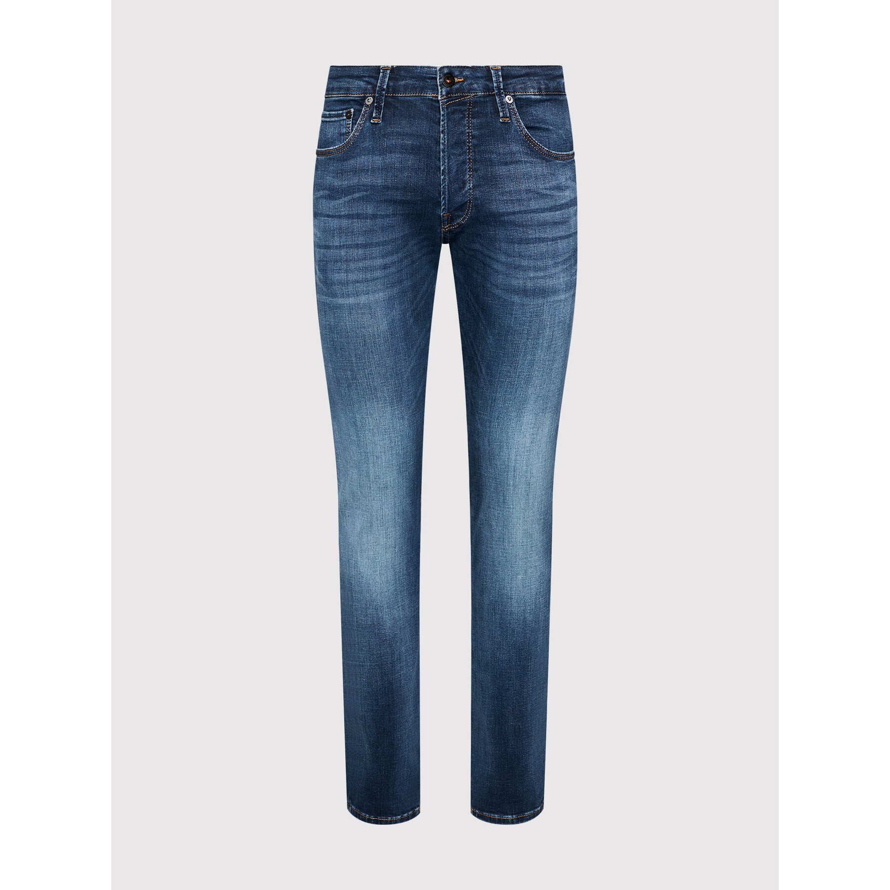 Jack&Jones Дънки Glenn 12133074 Тъмносин Slim Fit - Pepit.bg