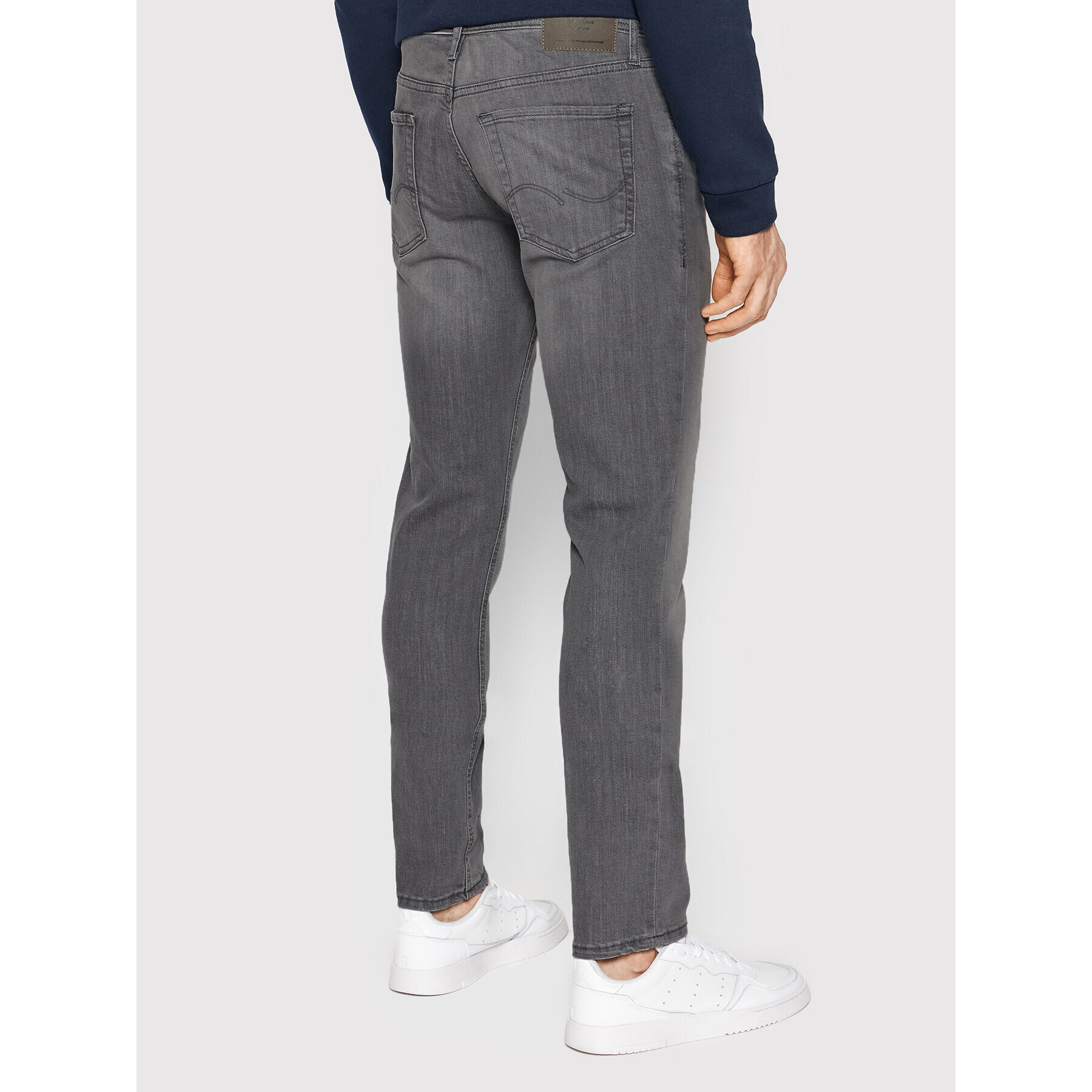 Jack&Jones Дънки Glenn 12184226 Сив Slim Fit - Pepit.bg