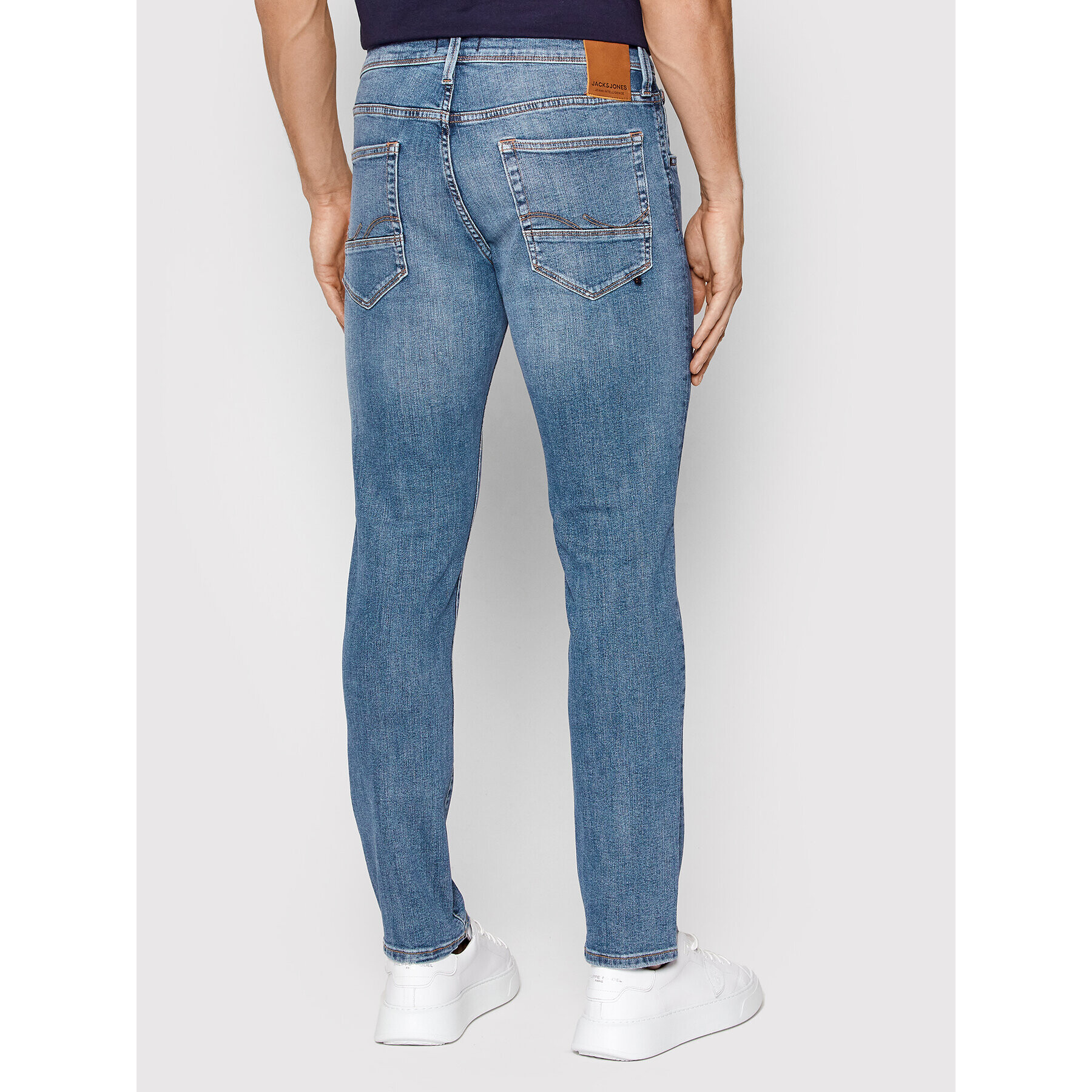 Jack&Jones Дънки Glenn 12201647 Син Slim Fit - Pepit.bg